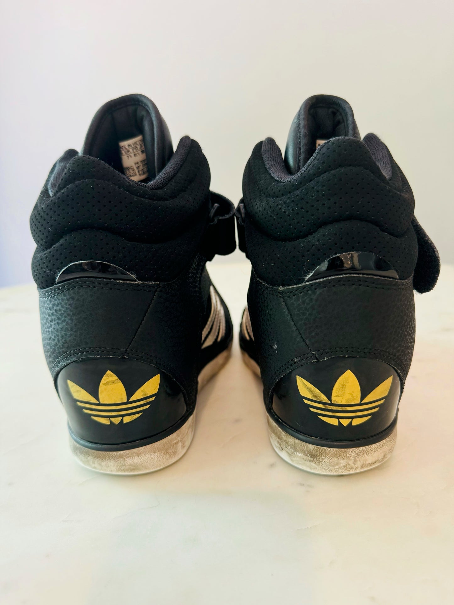 Adidas Amberlight Hidden Wedge High-Top Sneakers