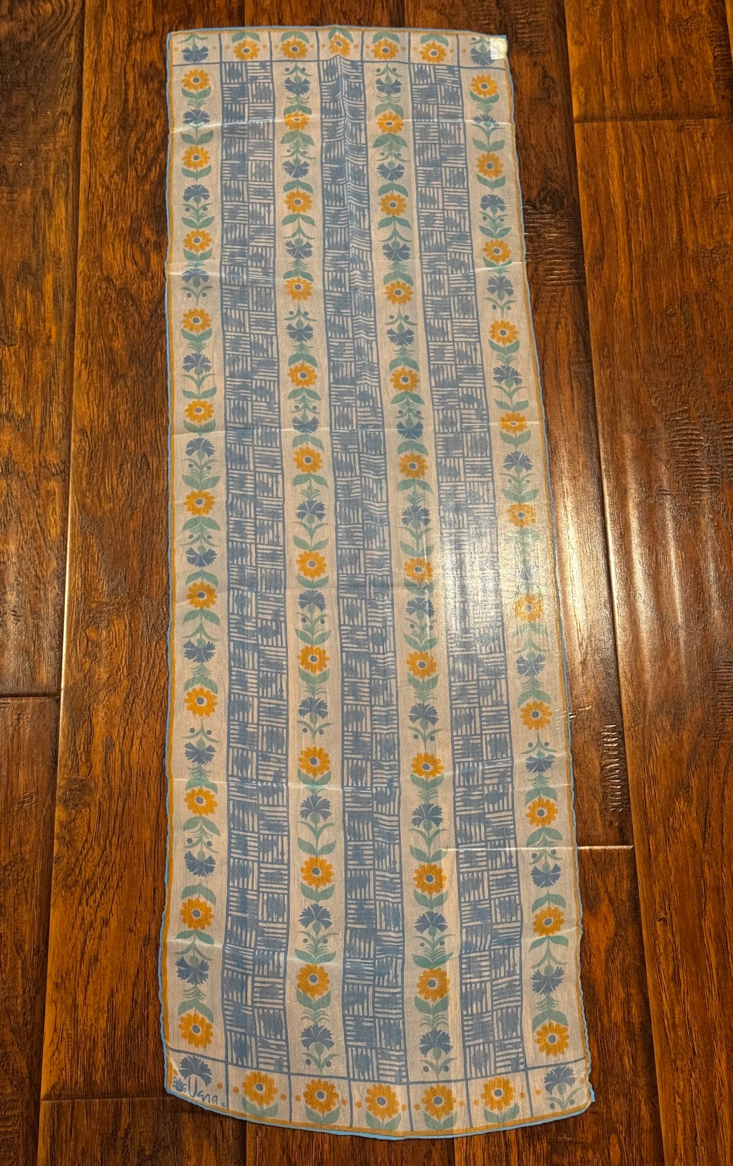 Vintage 1960s Vera Neumann Verasheer Scarf