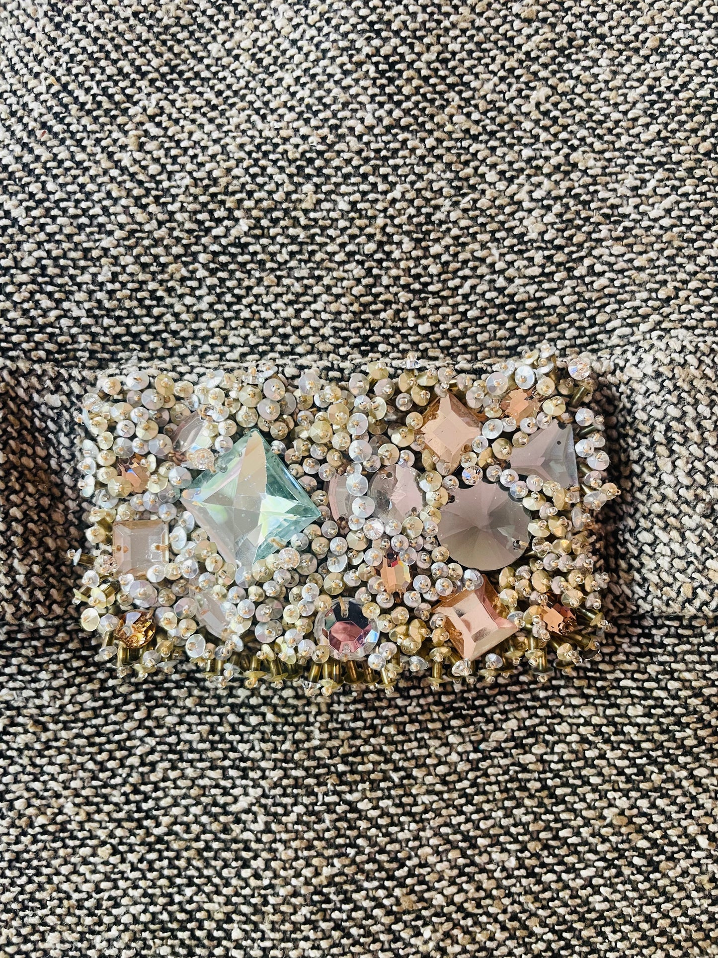 Vintage Valentino Jewel Belt Dress