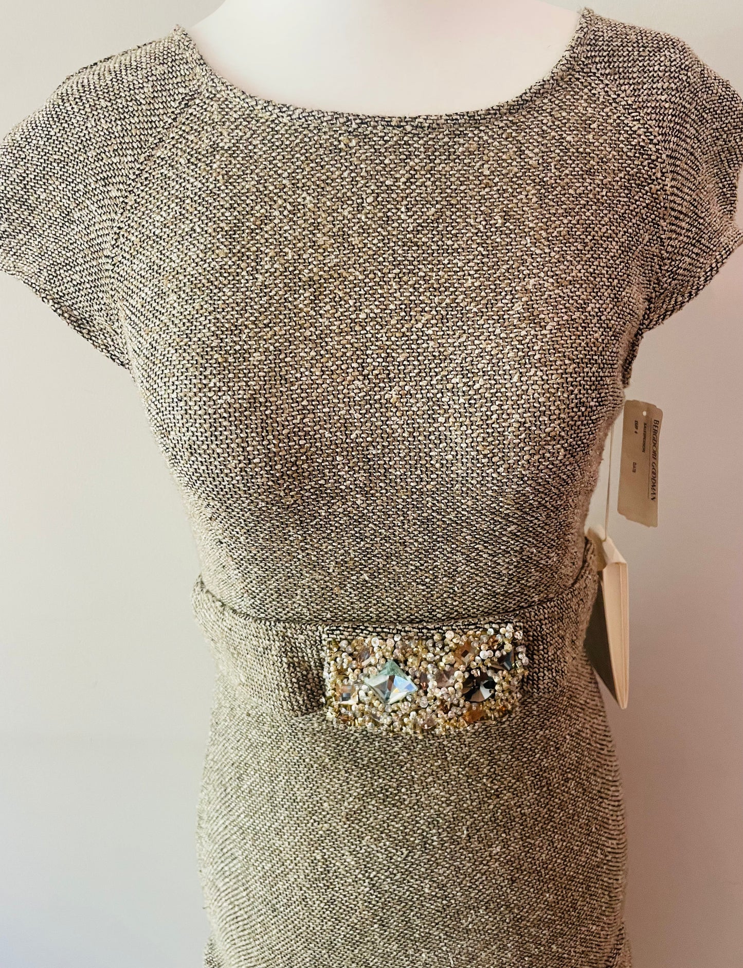 Vintage Valentino Jewel Belt Dress