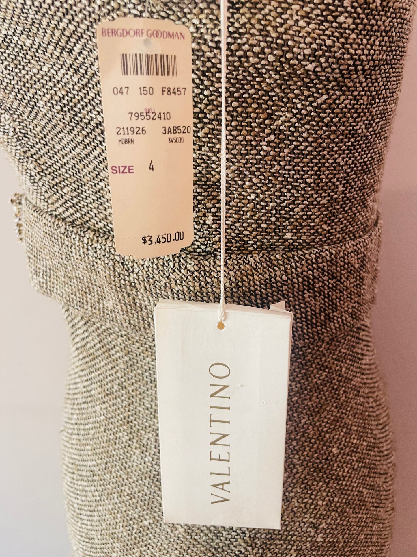 Vintage Valentino Jewel Belt Dress