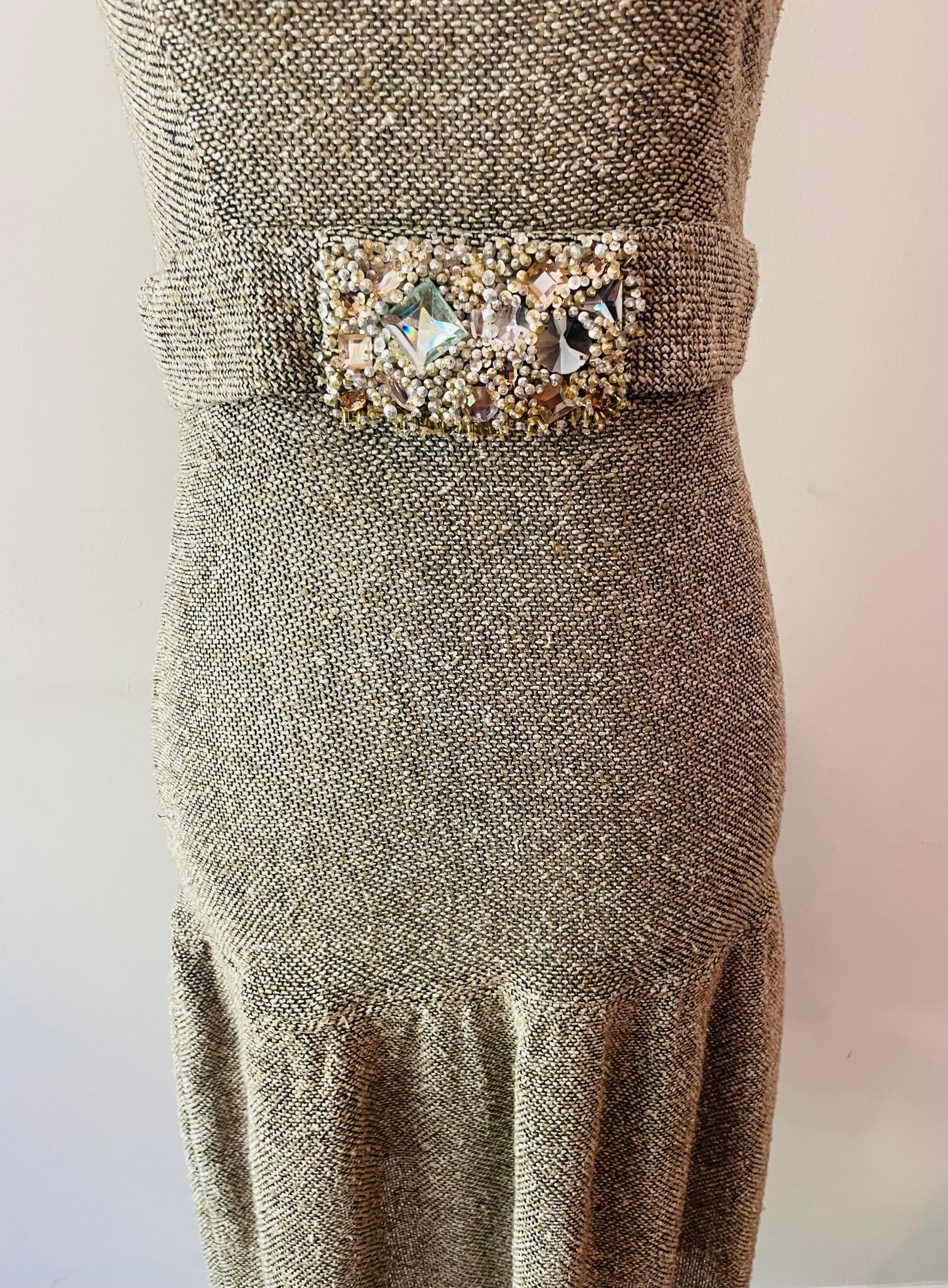 Vintage Valentino Jewel Belt Dress