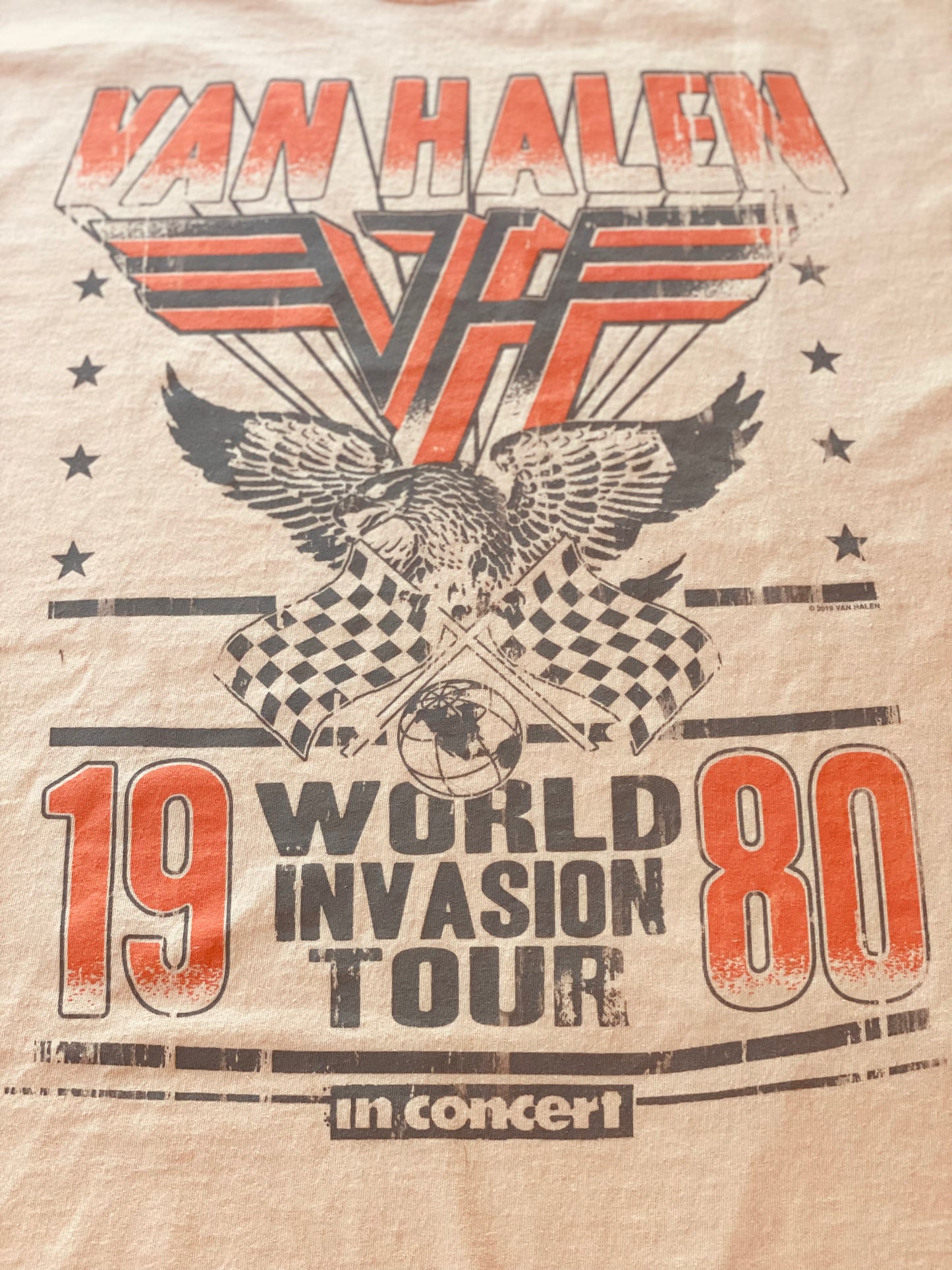 Vintage Van Halen Concert T-Shirt