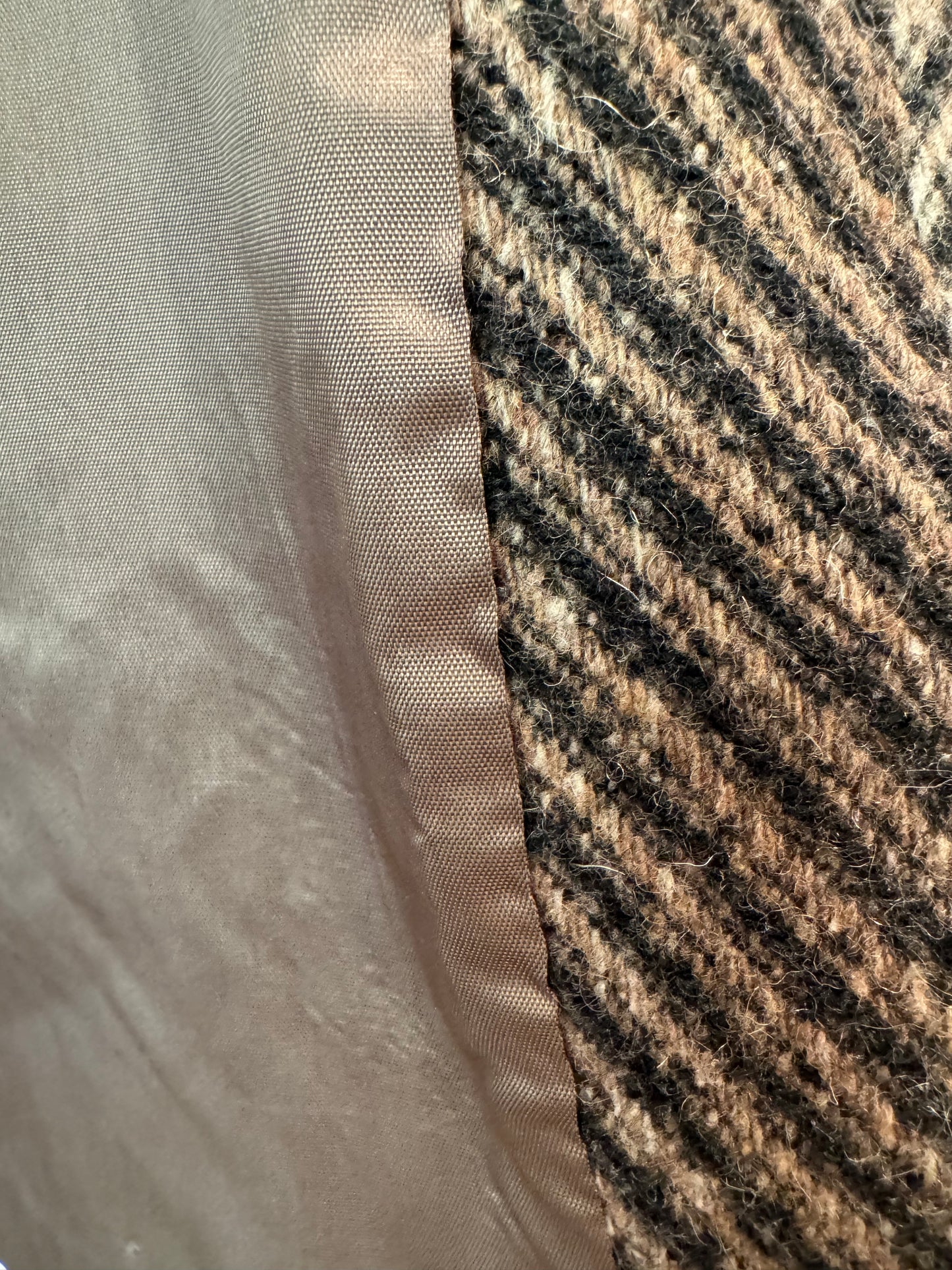 Vintage 80's Ashley Scott Herringbone Wool Blazer