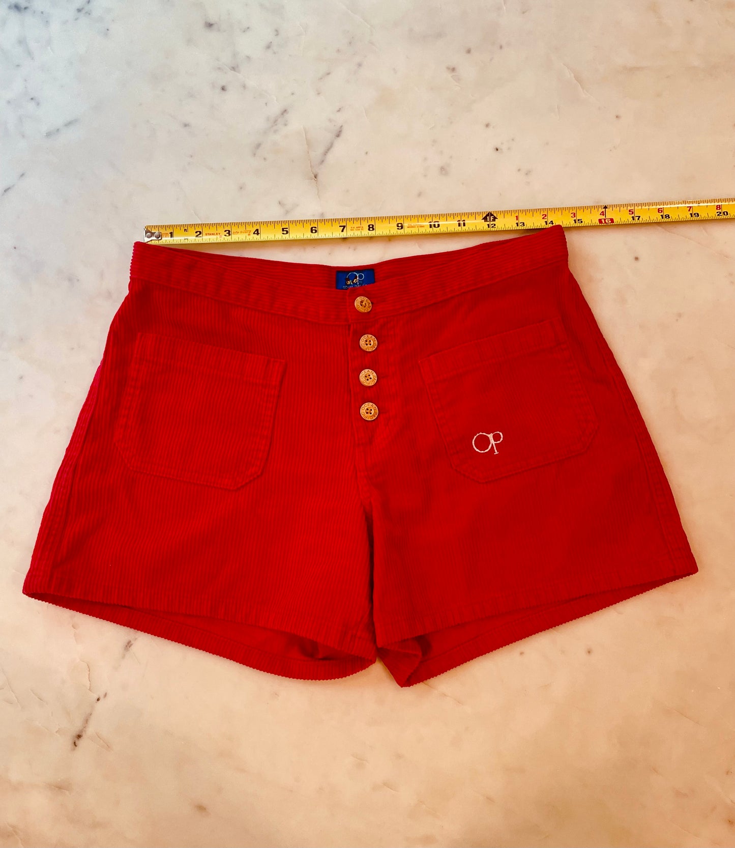 Vintage 1980's Op Corduroy Shorts