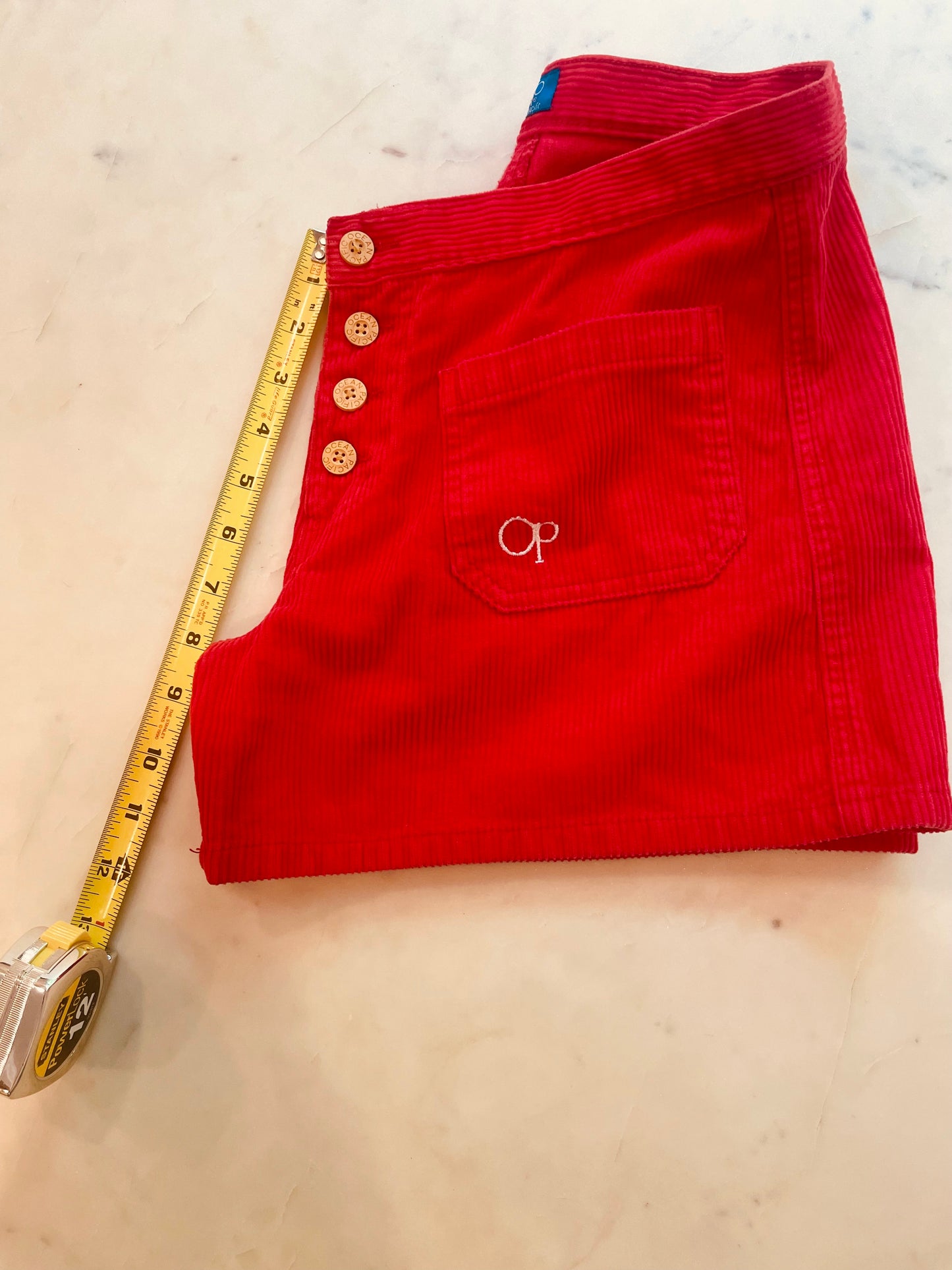 Vintage 1980's Op Corduroy Shorts
