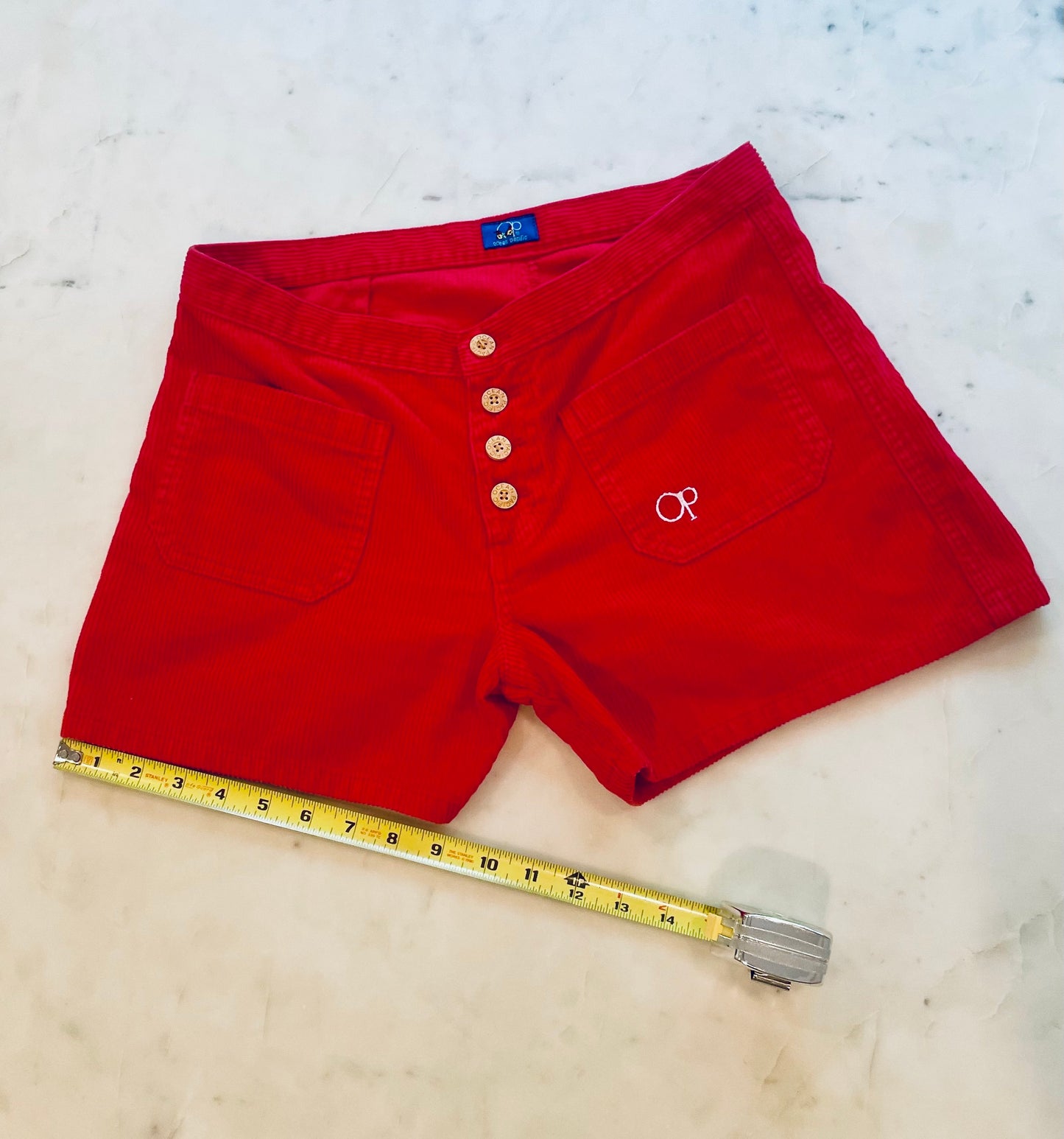 Vintage 1980's Op Corduroy Shorts