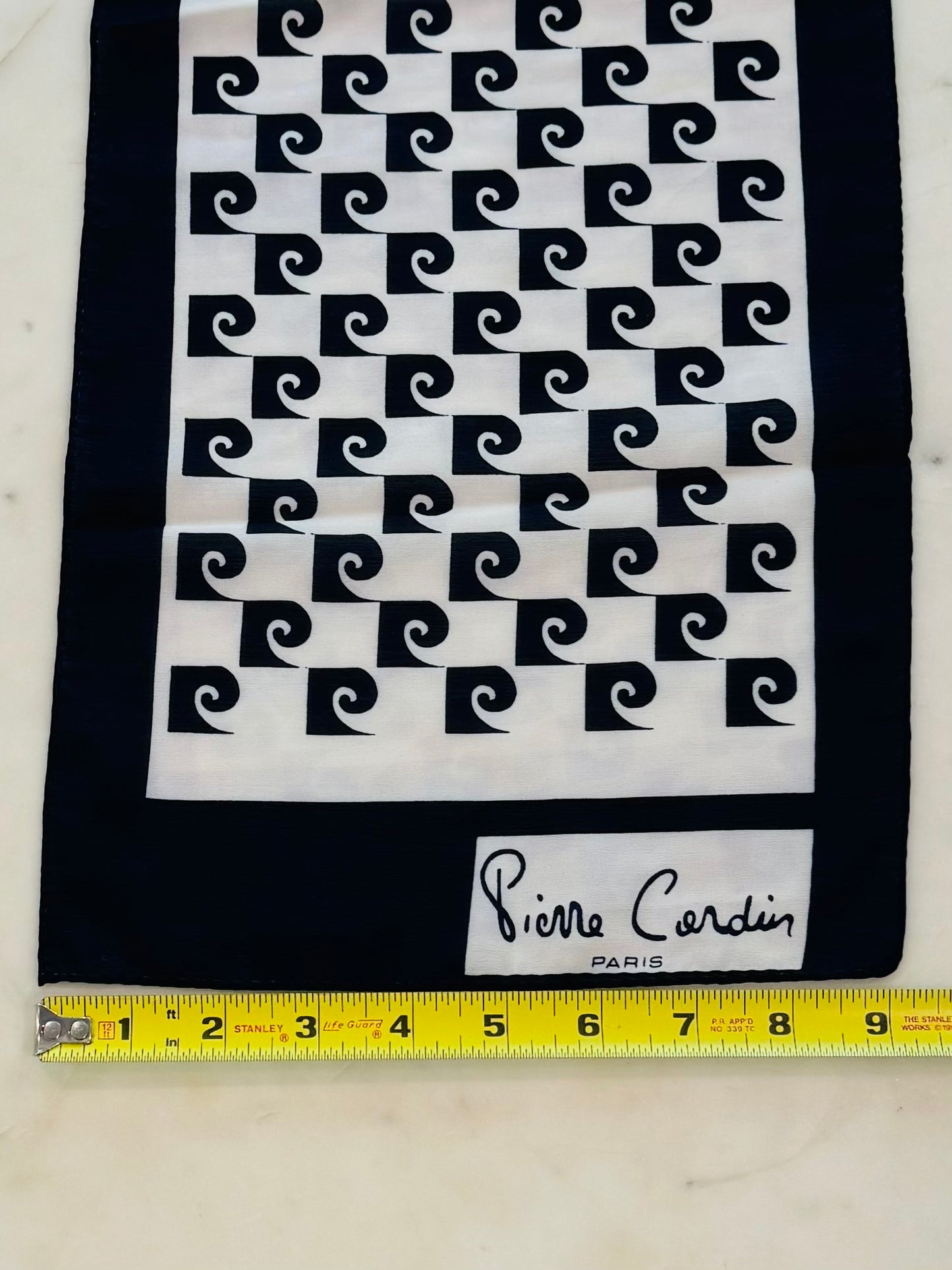 Vintage Circa 70's Pierre Cardin Scarf