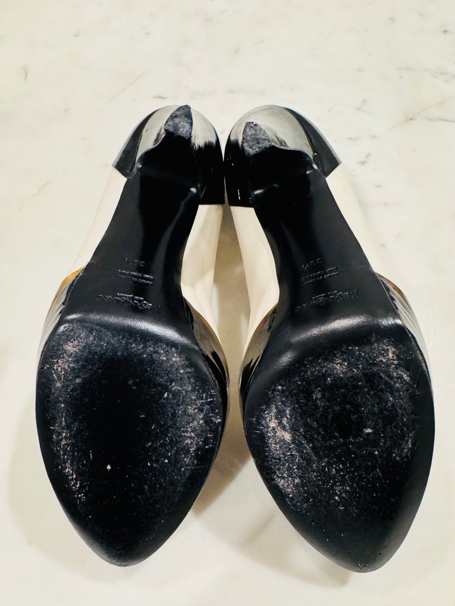 Vintage Yves Saint Laurent Rive Gauche Patent Leather Shoes