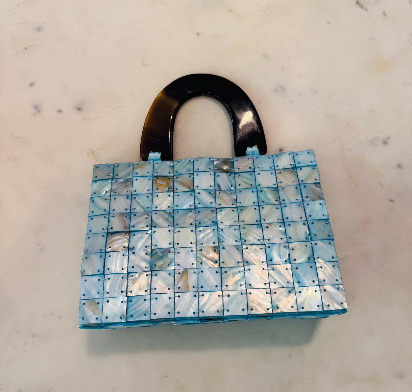 Vintage Mother of Pearl Small Handbag