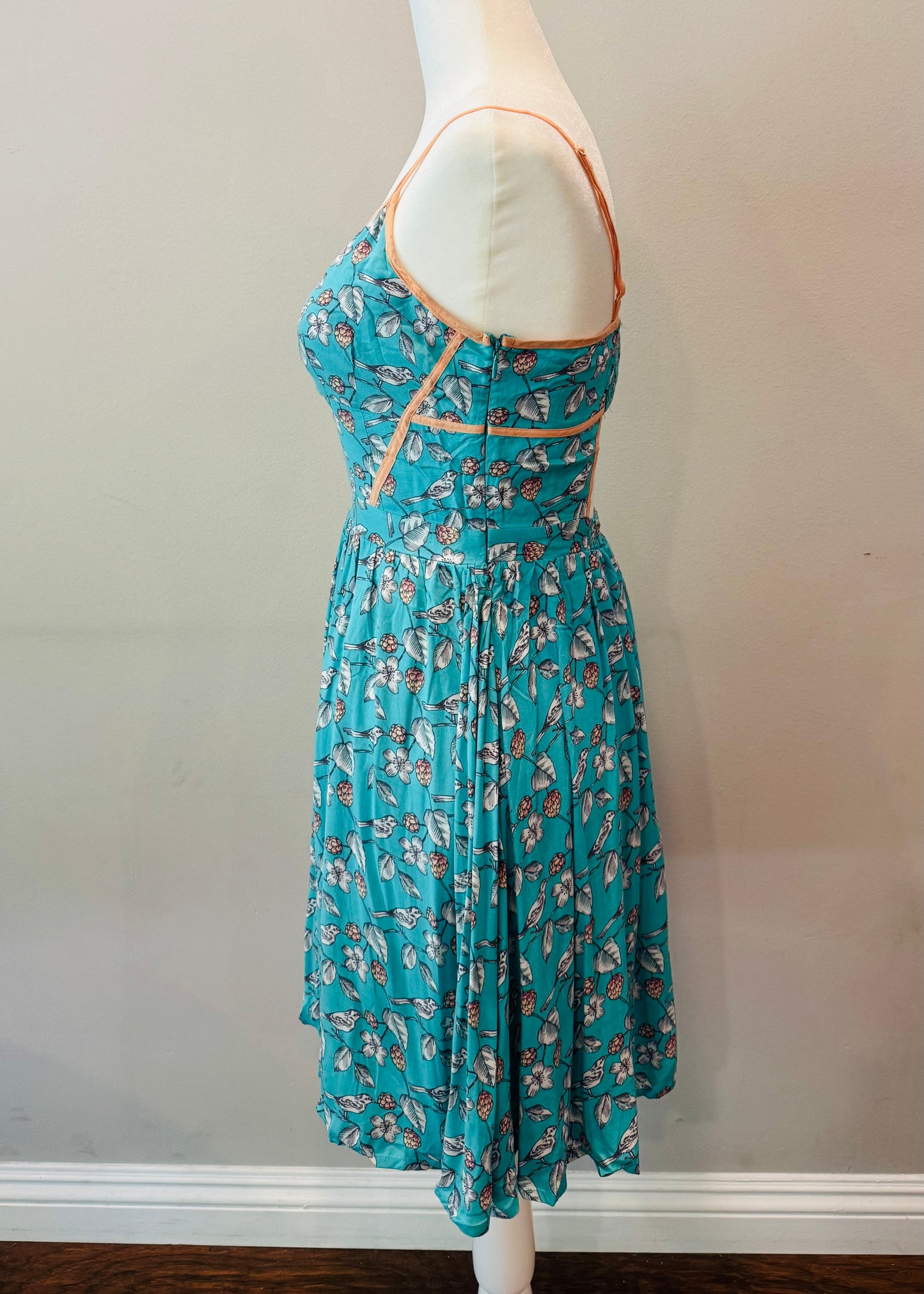 Vintage Print Dress