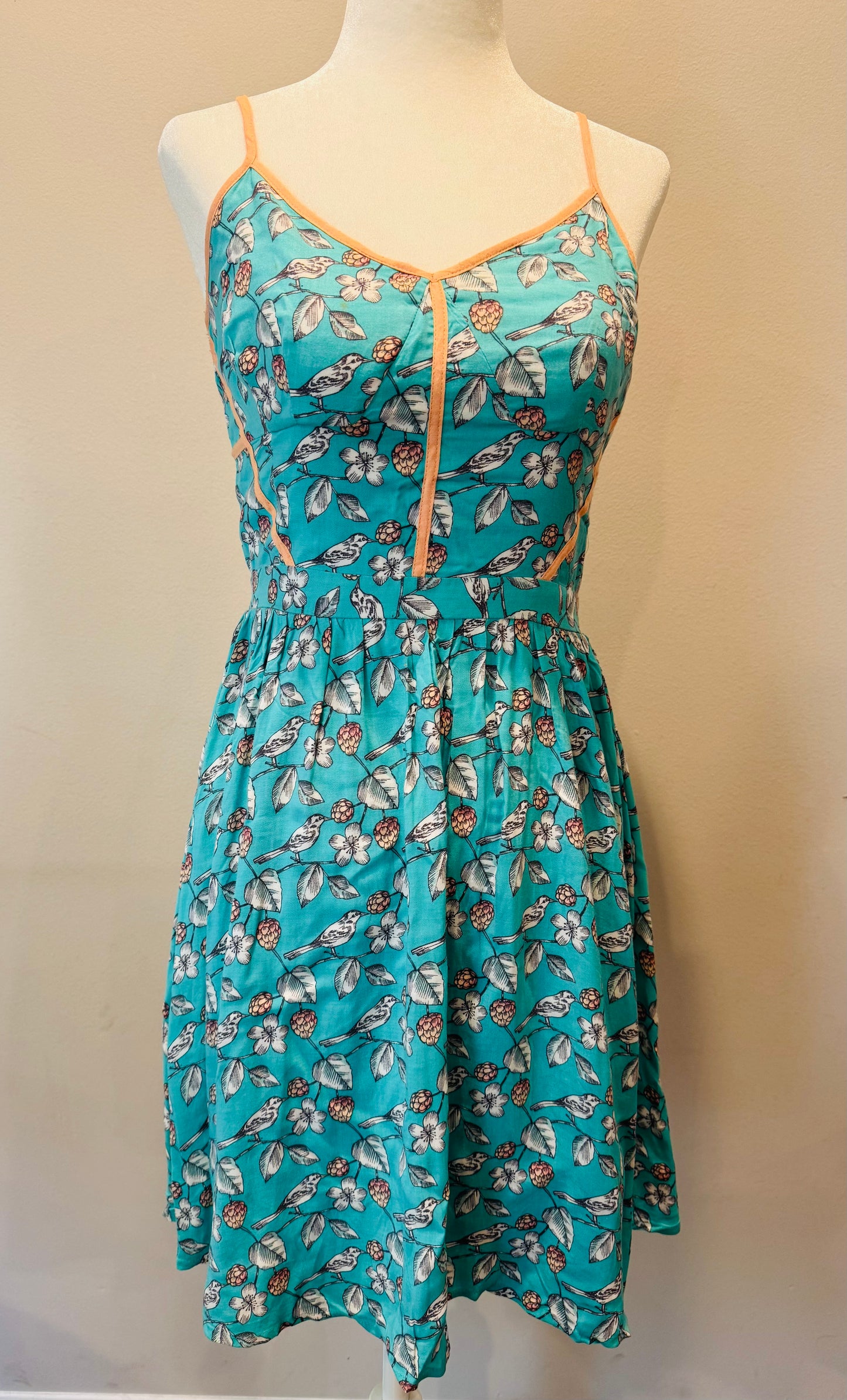Vintage Print Dress
