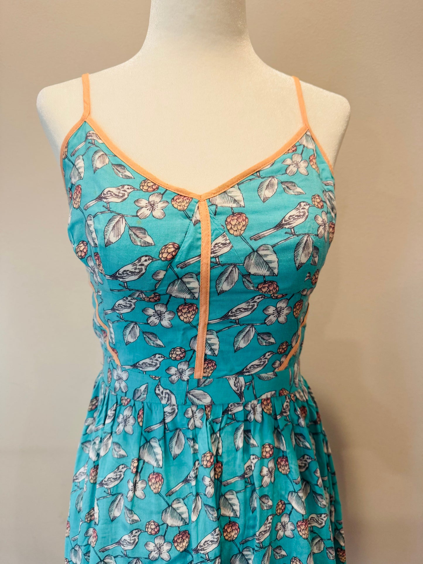 Vintage Print Dress