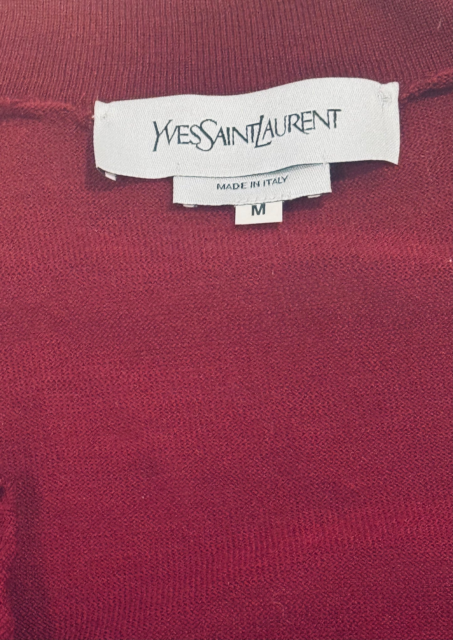 Vintage Yves Saint Laurent Cardigan Sweater