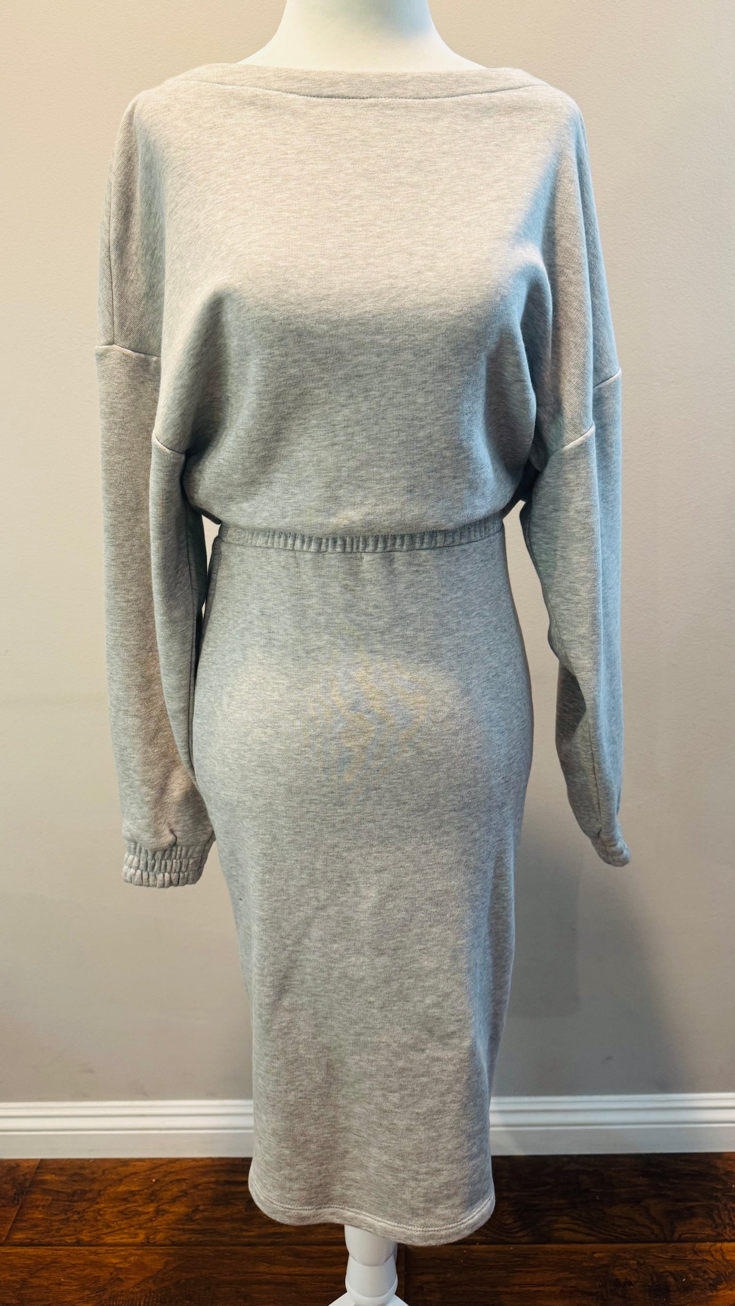ALLSAINTS Terry Sweatshirt Dress