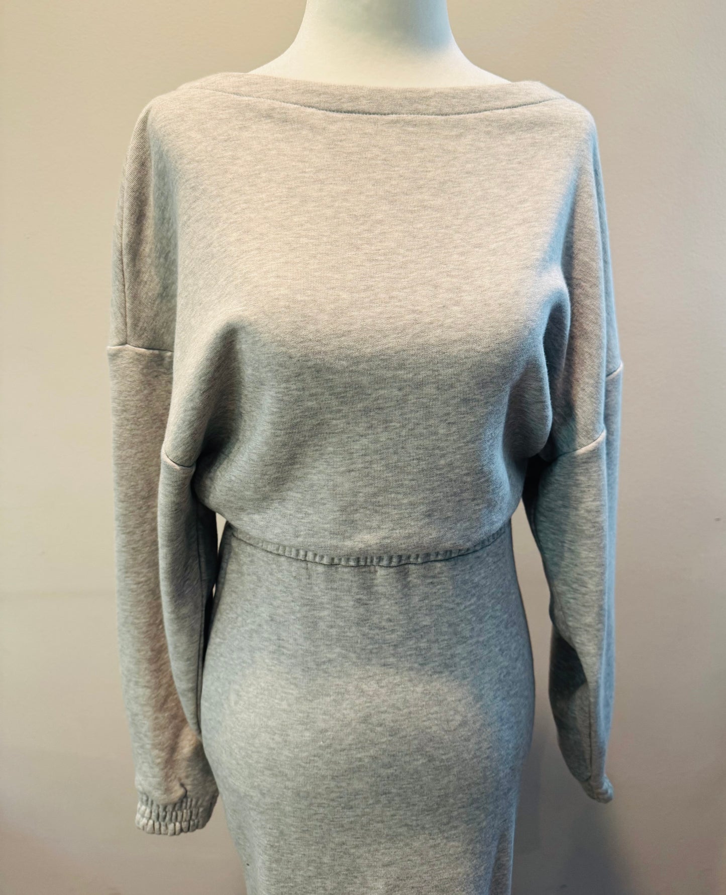 ALLSAINTS Terry Sweatshirt Dress