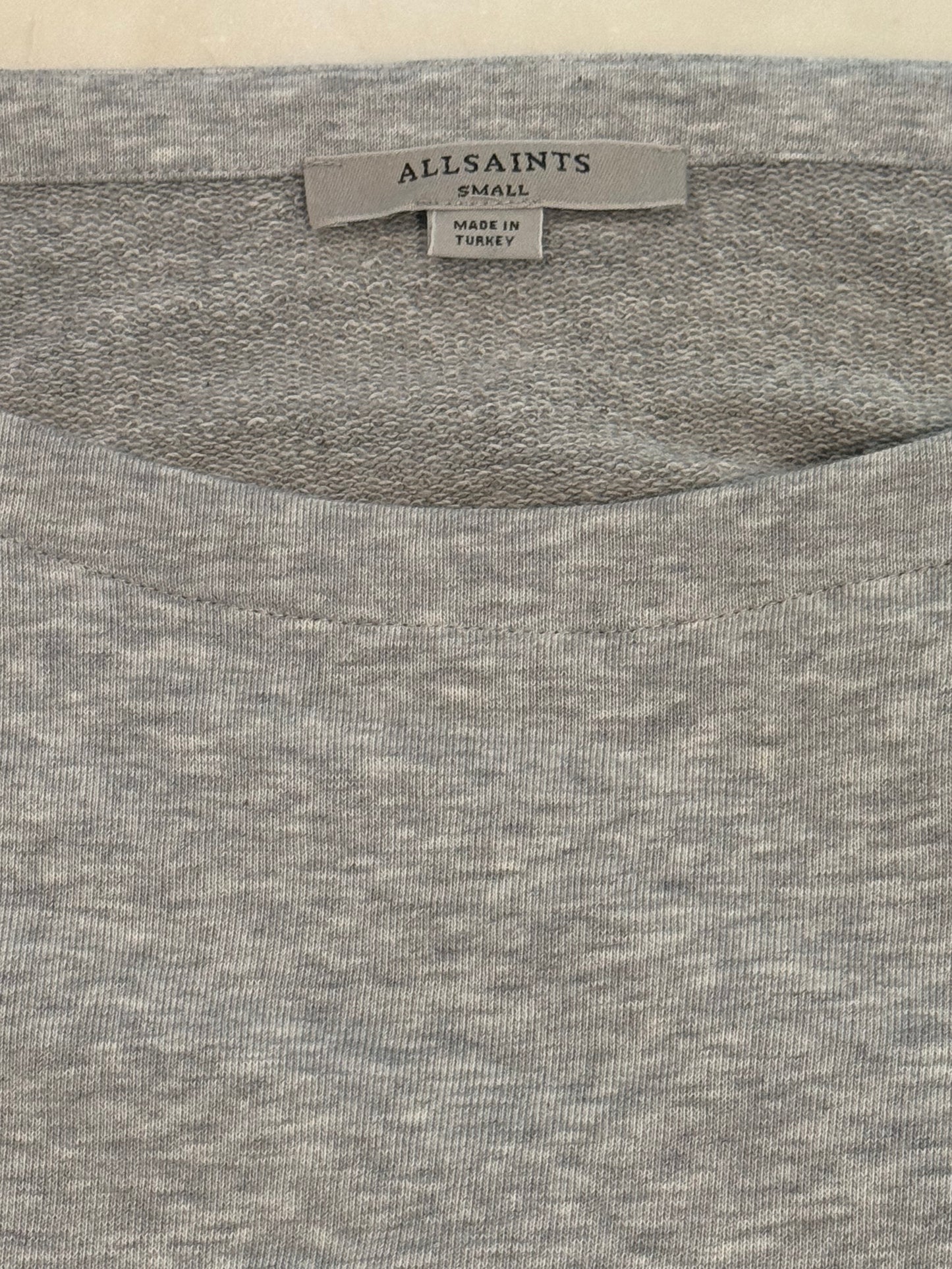 ALLSAINTS Terry Sweatshirt Dress