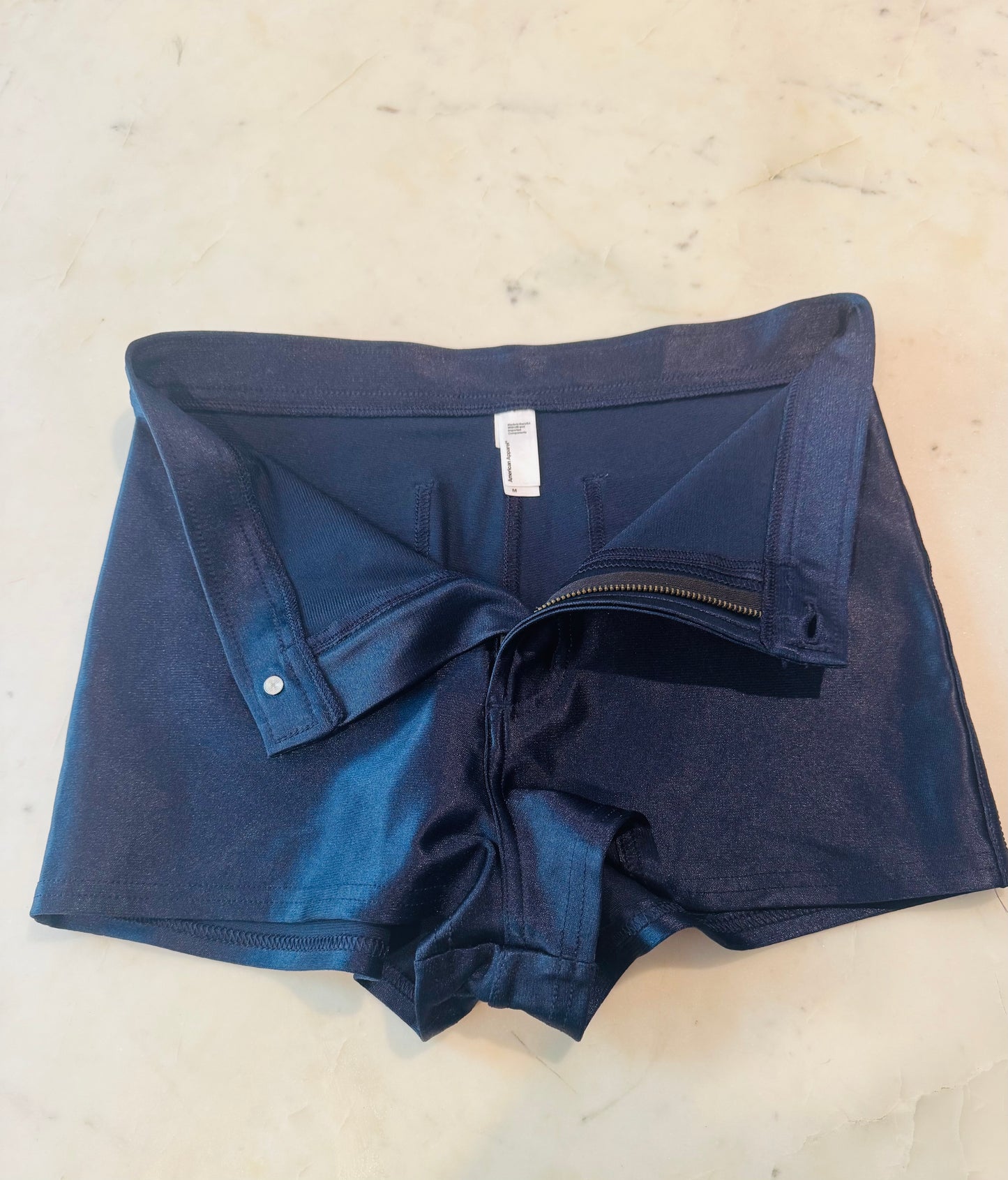 Vintage American Apparel Spandex Disco Shorts