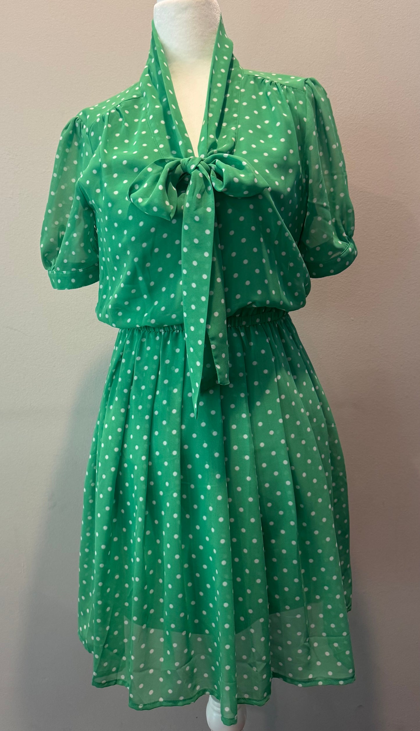 Vintage Polka Dot Dress