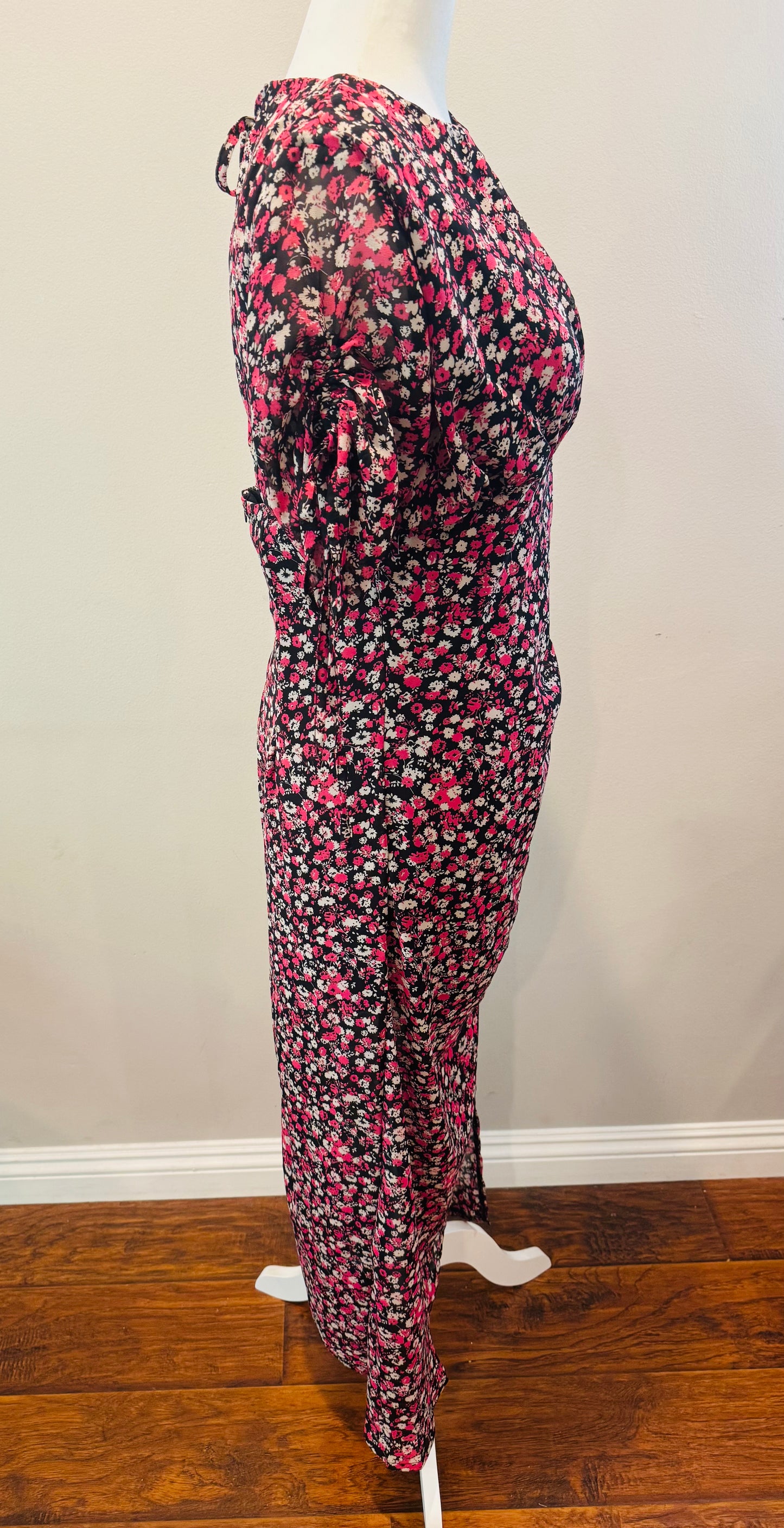 Floral Midi Day Dress