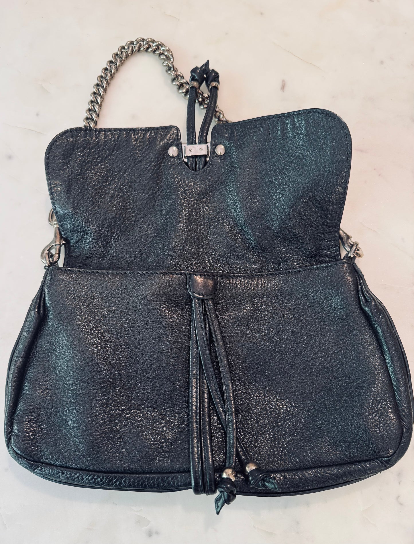 Gucci Vintage Croisette Black Evening Purse