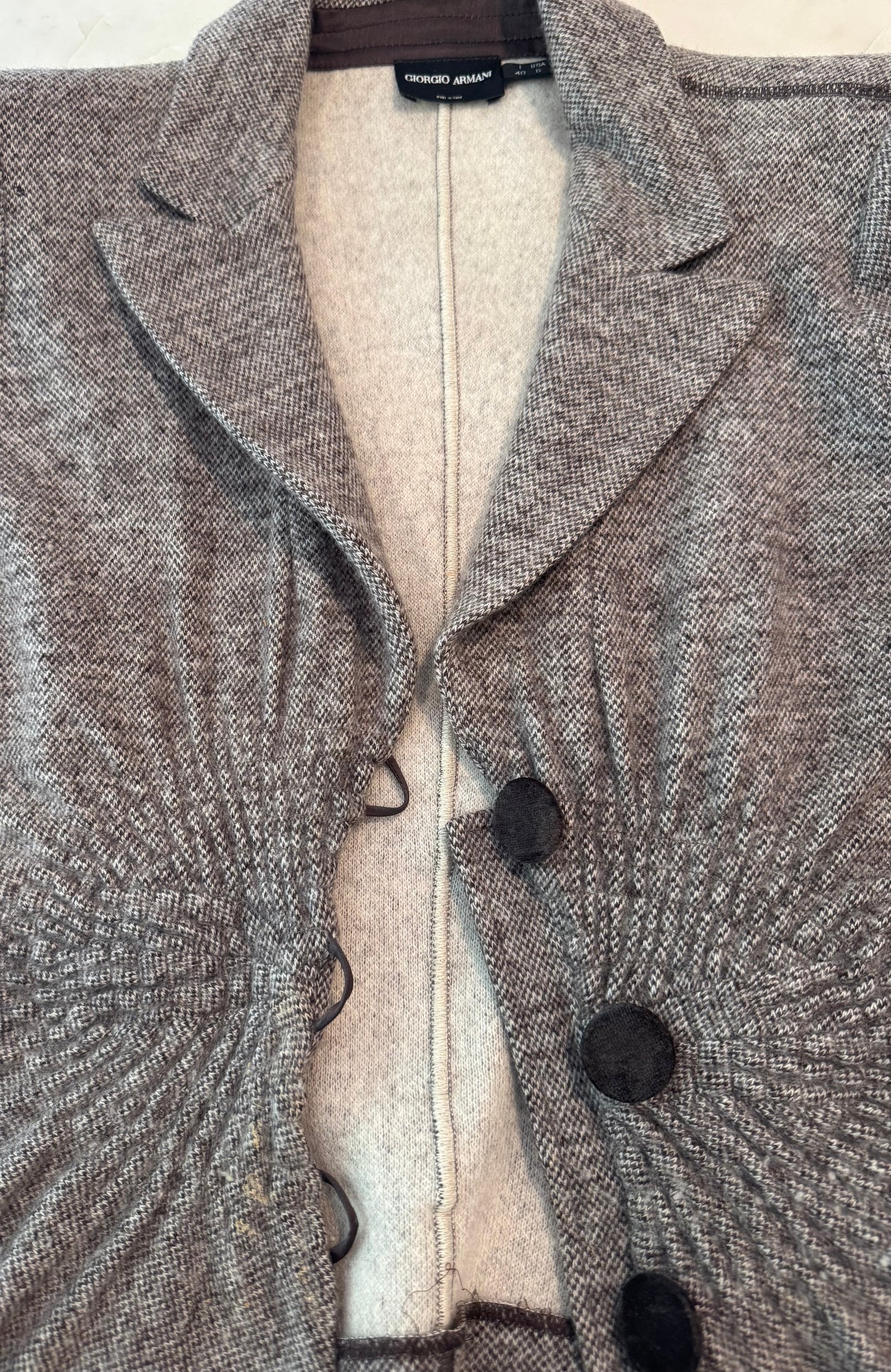 Vintage Giorgio Armani Tailored Cashmere Blazer