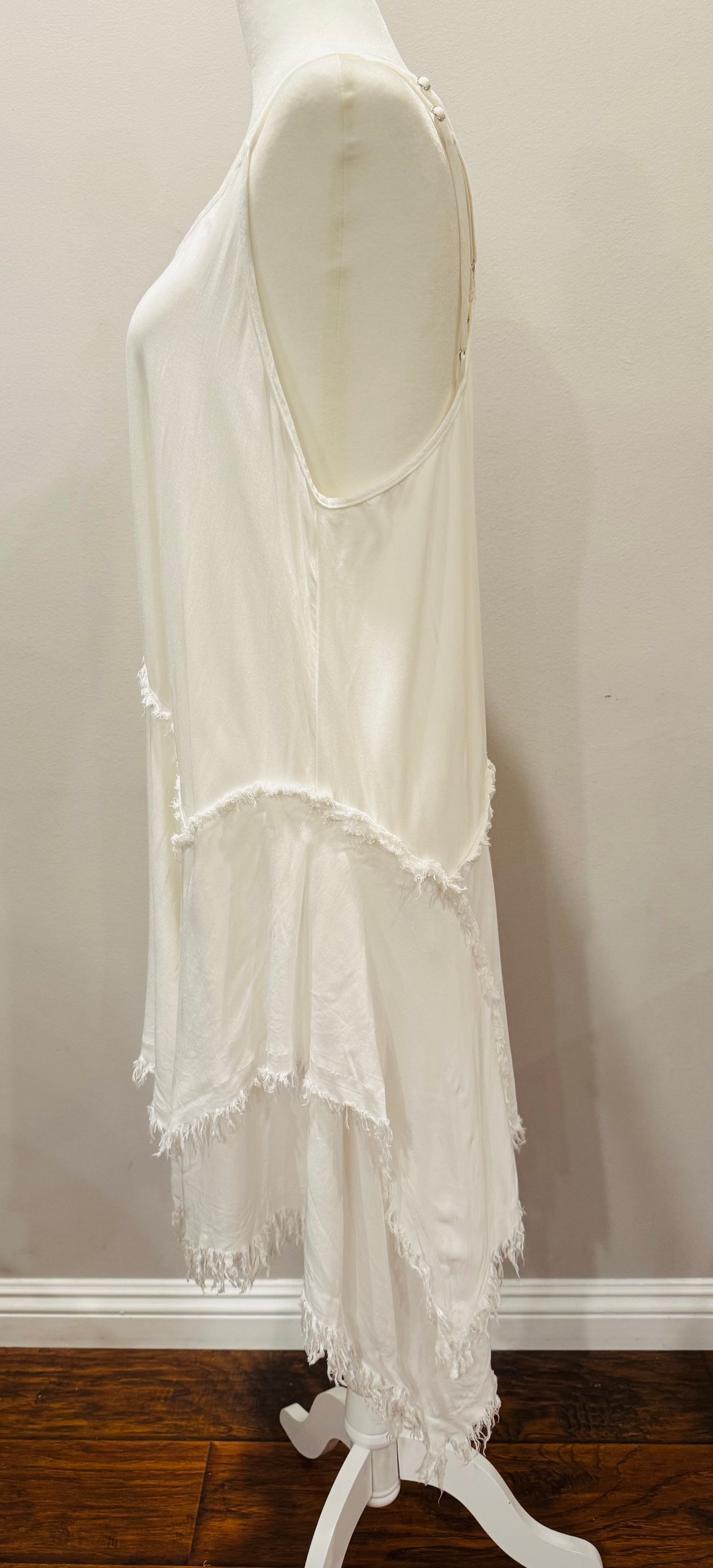 Free People White Slip Dress