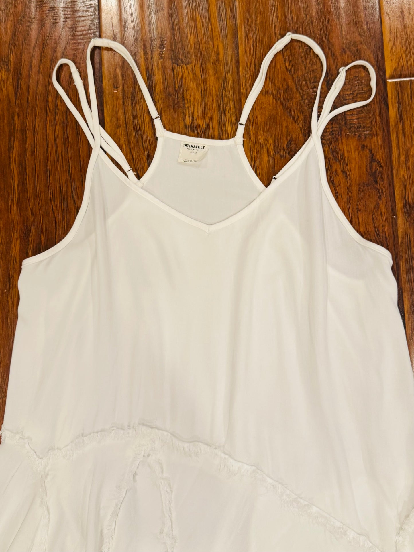 Free People White Slip Dress