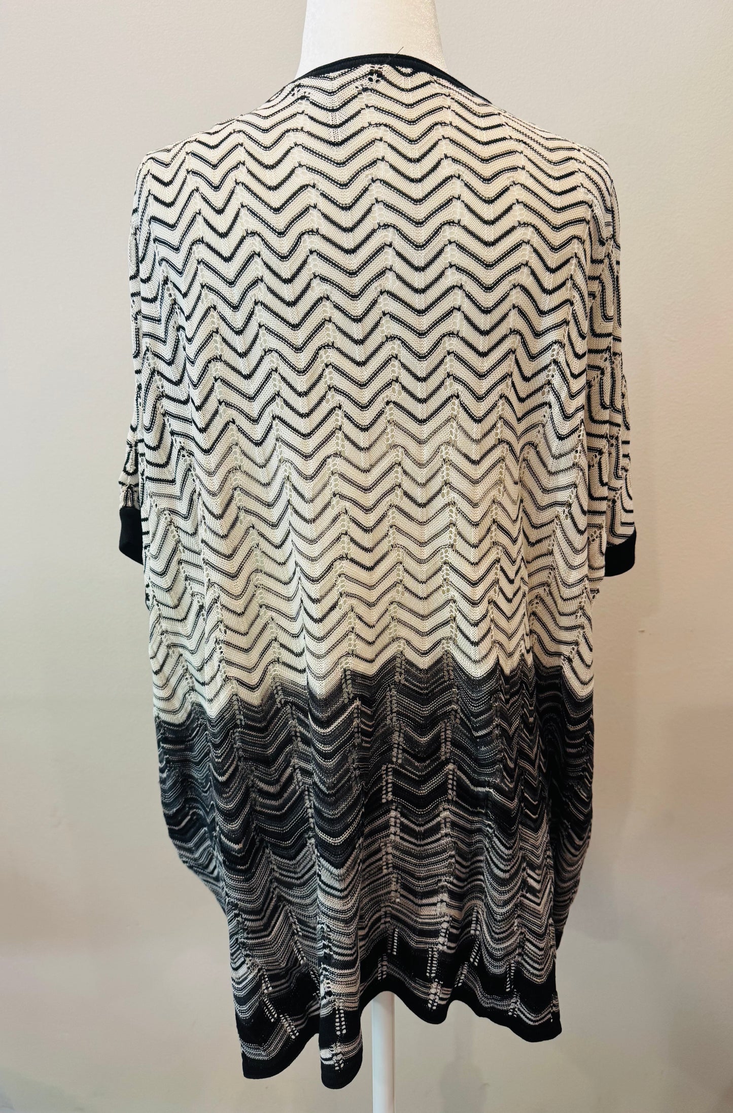 Vintage BCBG MaxAzria Chevron Tunic Sweater