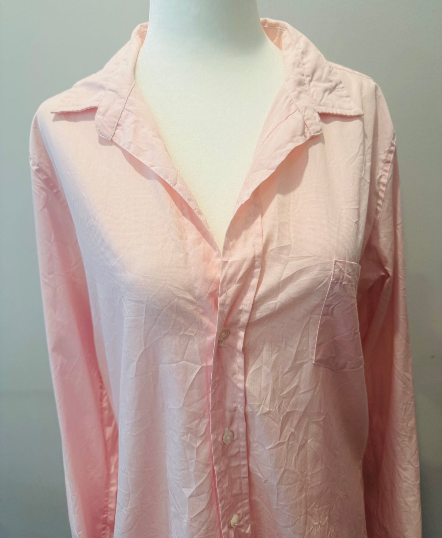 Vintage Frank & Eileen Light Pink Cotton Shirt