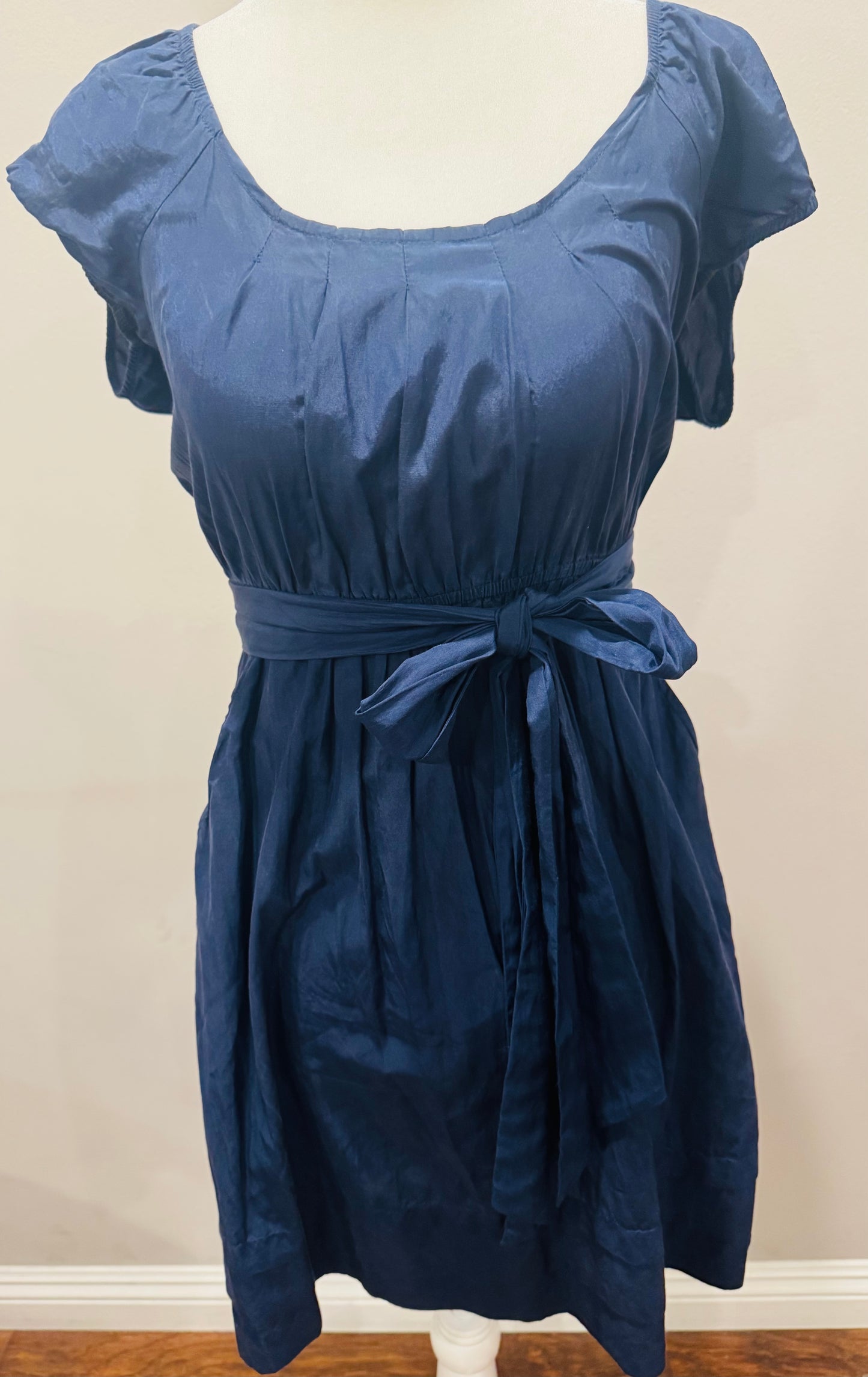 Y2K American Eagle Navy Blue Dress