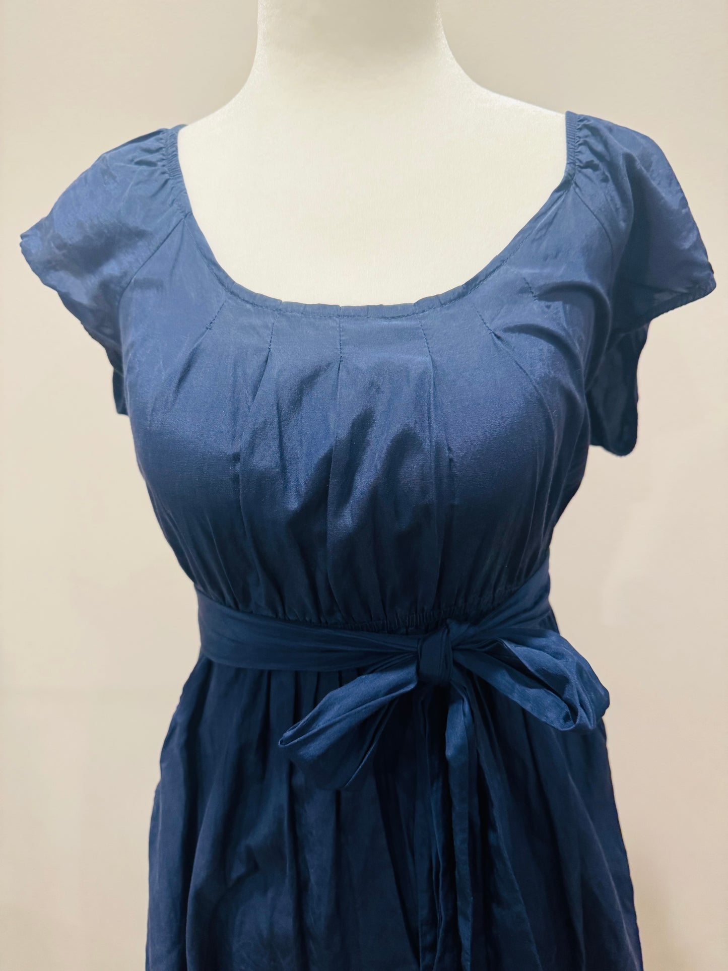 Y2K American Eagle Navy Blue Dress