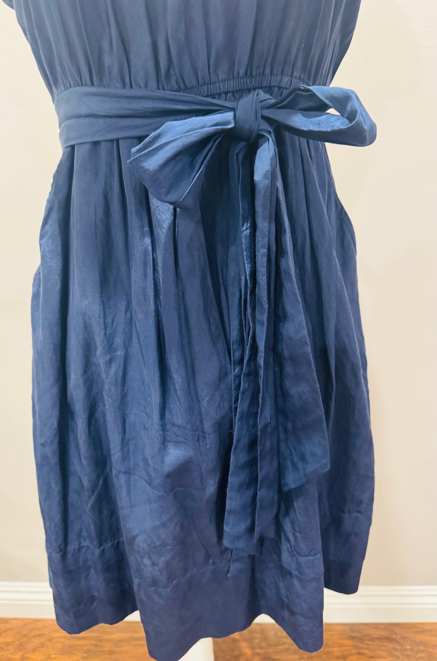 Y2K American Eagle Navy Blue Dress
