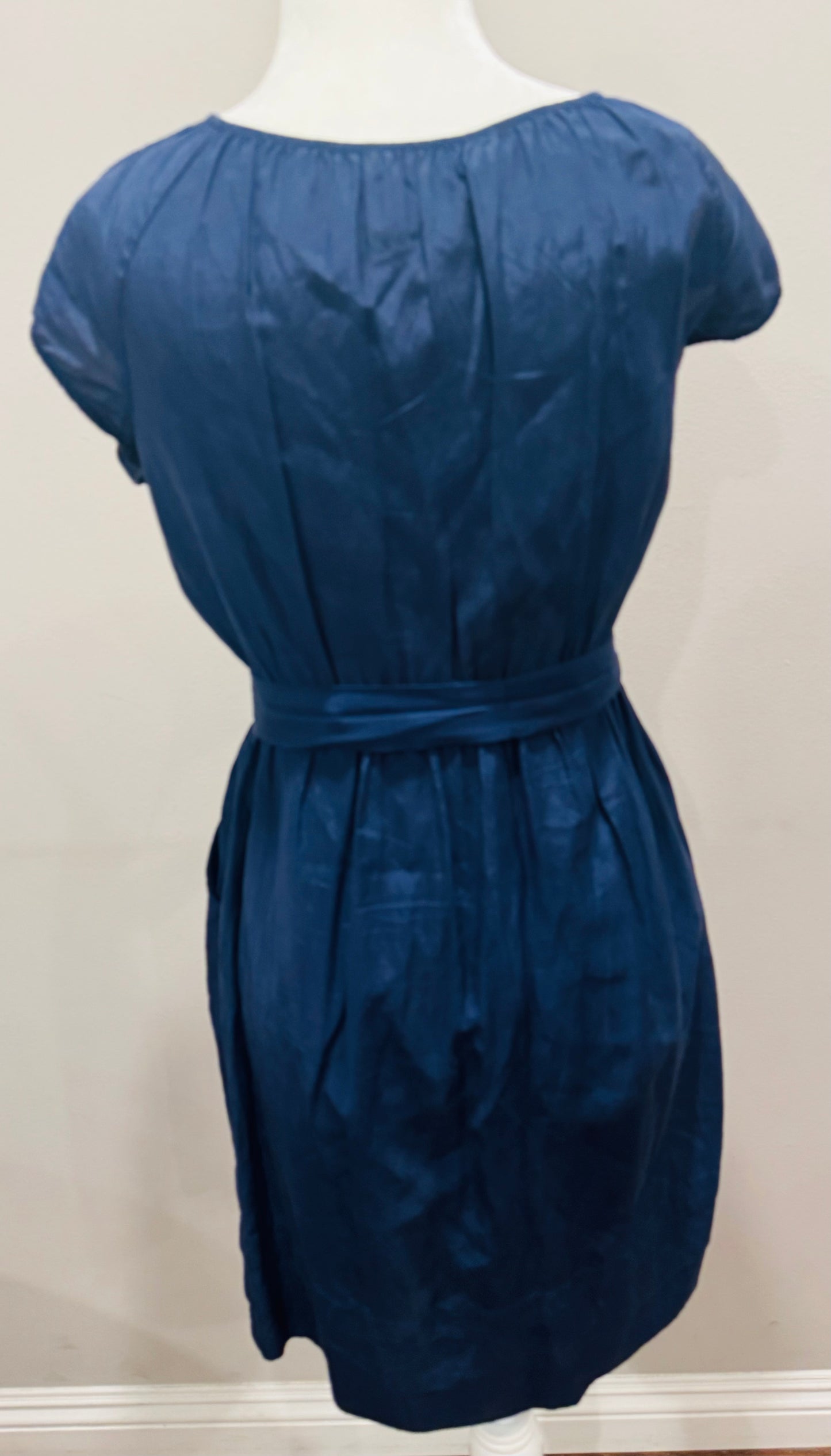 Y2K American Eagle Navy Blue Dress