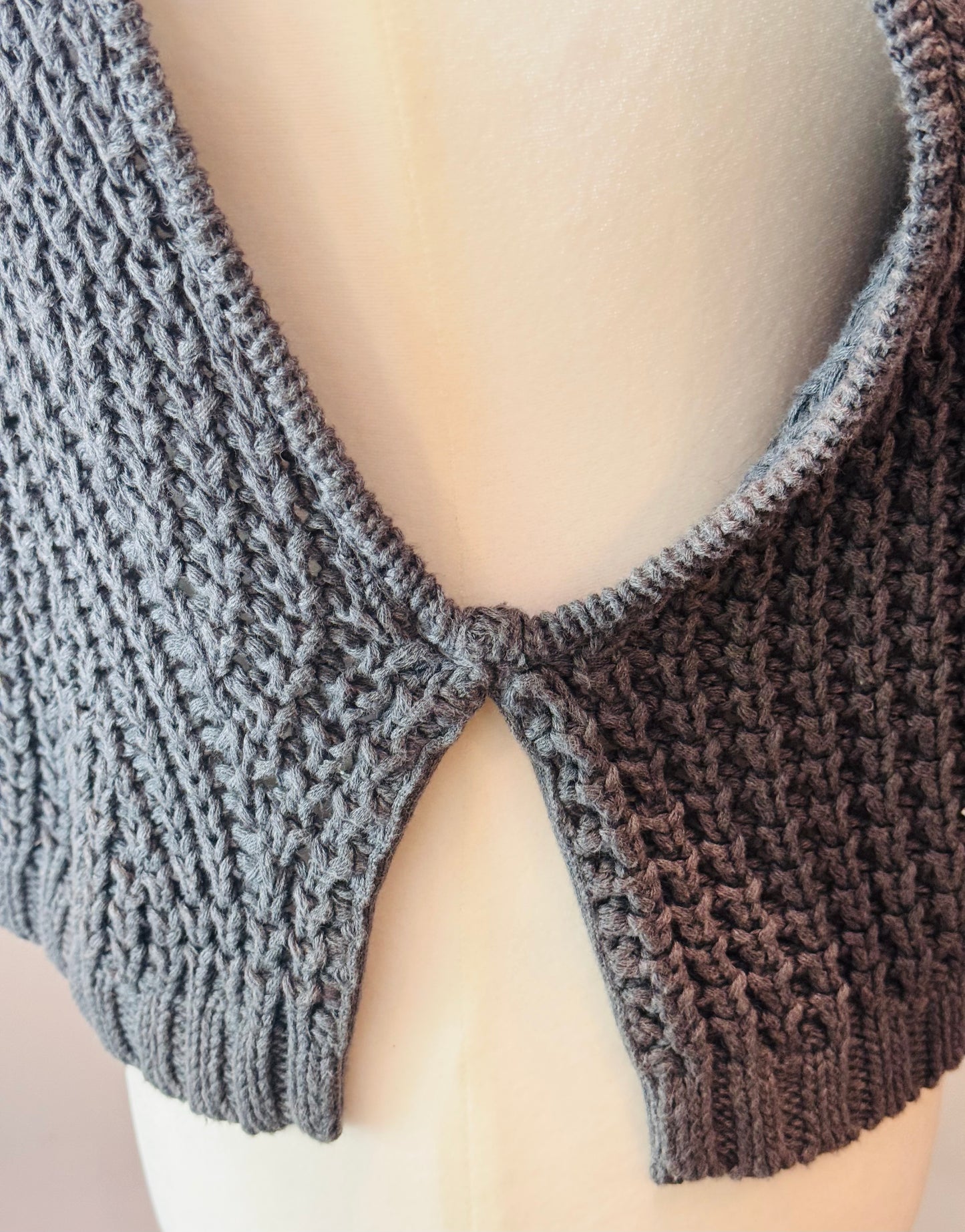 Cotton by Autumn Cashmere Mock Neck Sweater Vest