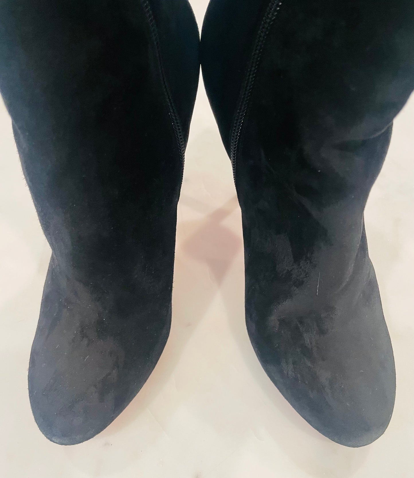 Christian Louboutin Botalili 120 Black Suede Boots
