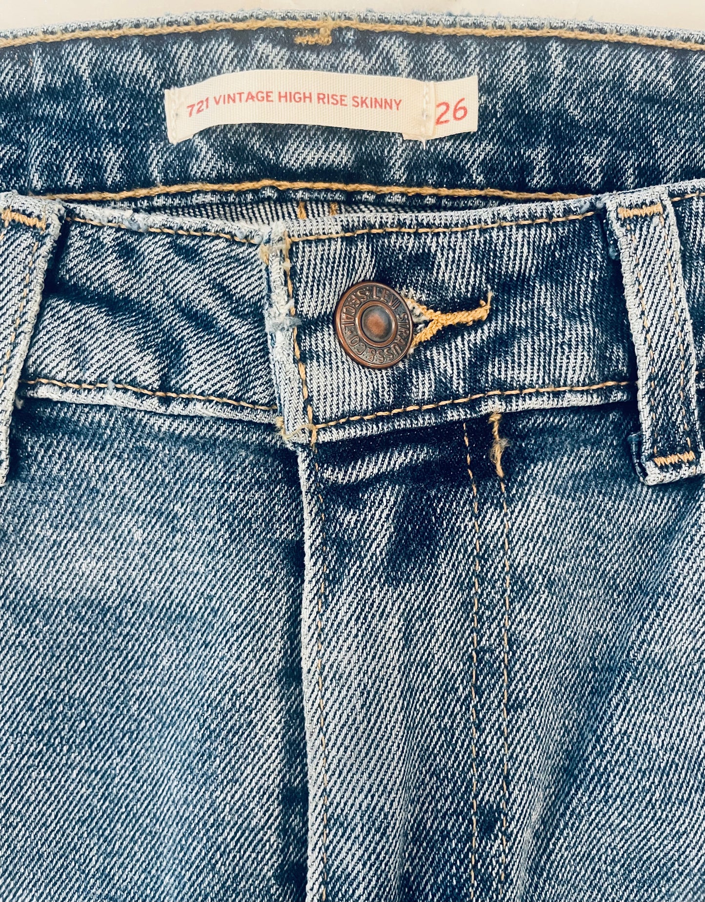 Levi's Orange Tab Vintage Jeans
