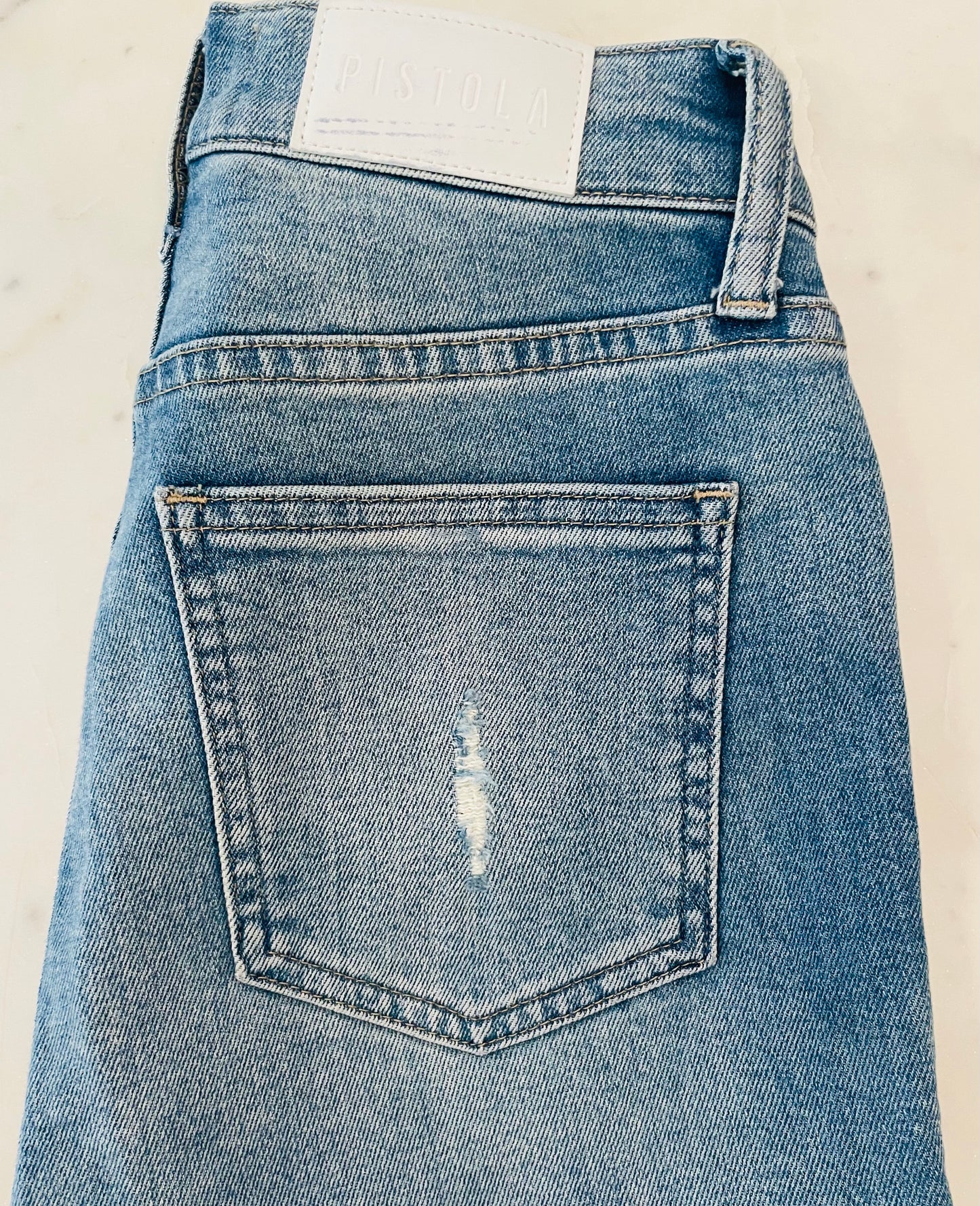 PISTOLA Mid-Rise Skinny Ankle Jeans