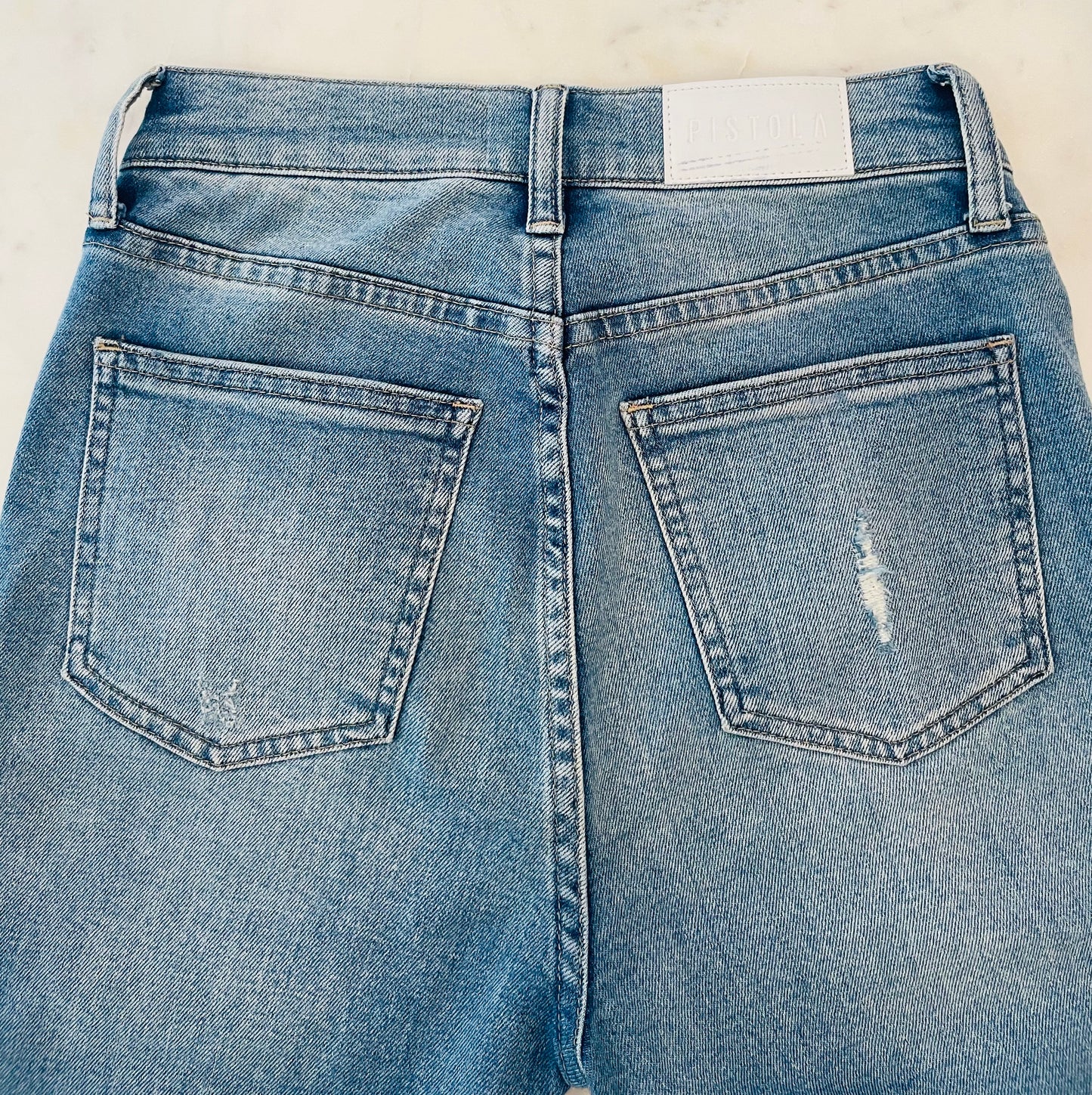 PISTOLA Mid-Rise Skinny Ankle Jeans