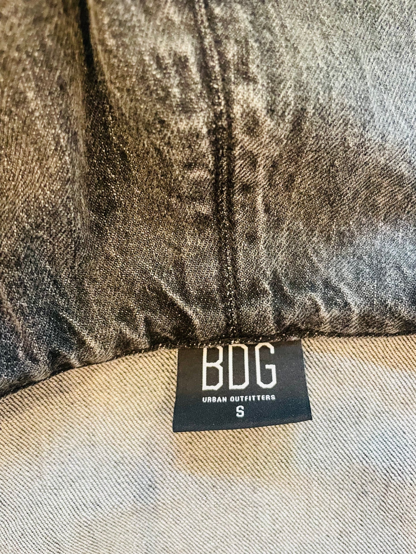 Vintage BDG Urban Outfitters Denim Bomber Jacket