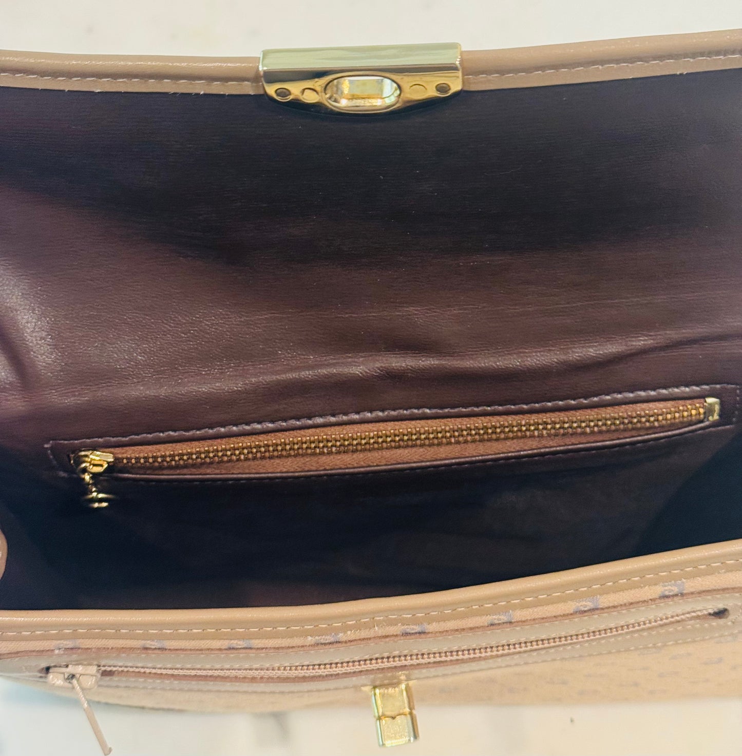 Vintage Pierre Cardin Monogram Shoulder Bag