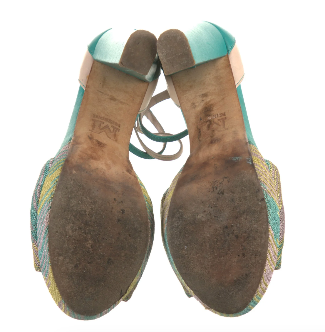 M Missoni Vintage Printed Sandals