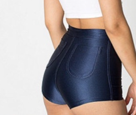 Vintage American Apparel Spandex Disco Shorts