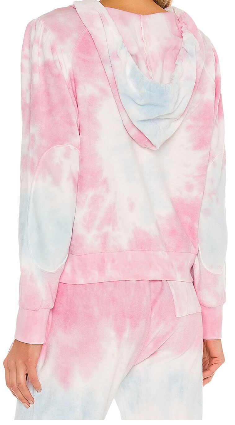 Love Shack Fancy Pink Tie-Dye Hoodie Terry Kirby Santinella Joggers Set