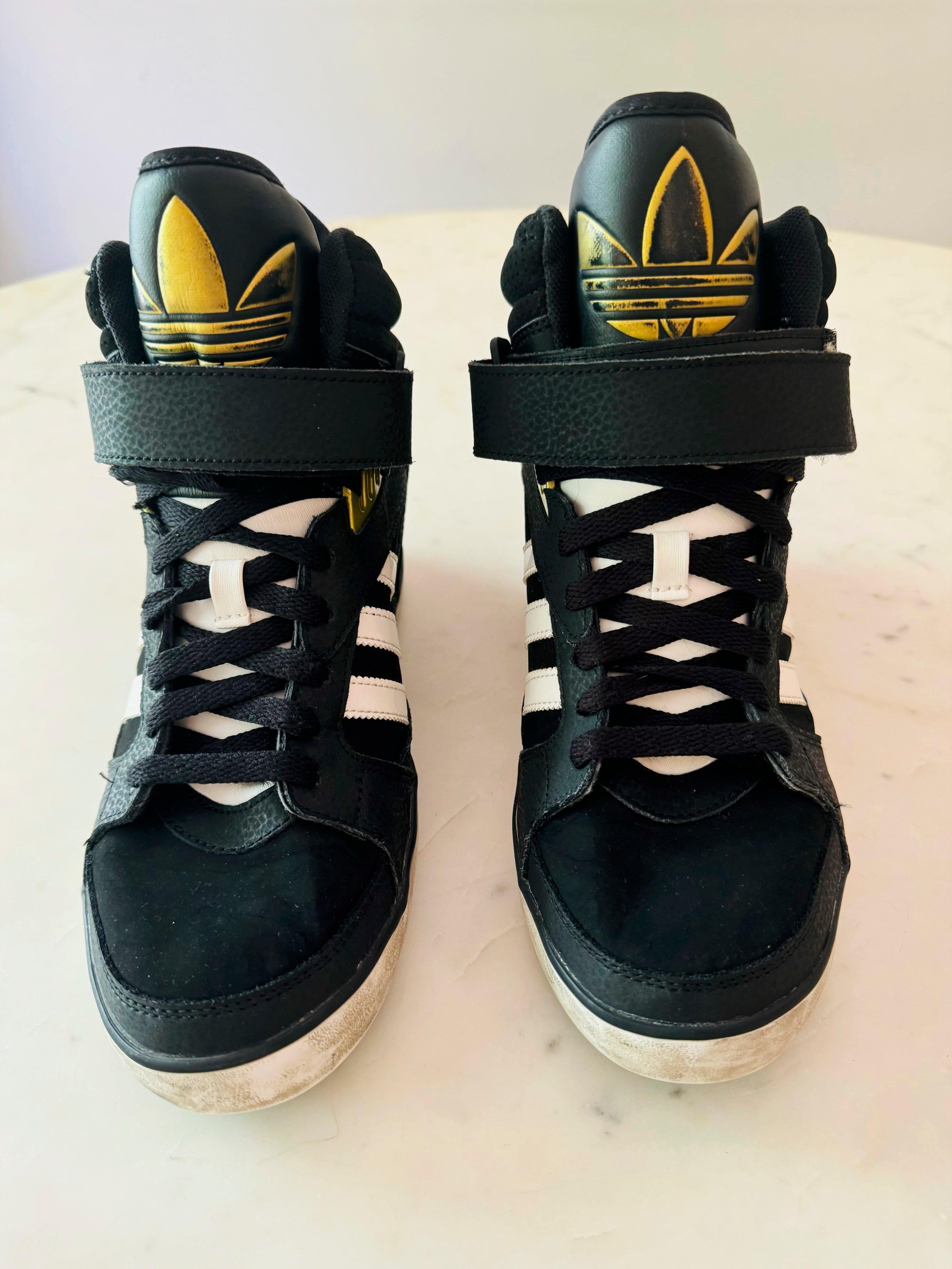 Adidas Amberlight Hidden Wedge High Top Sneakers love beatrice xo