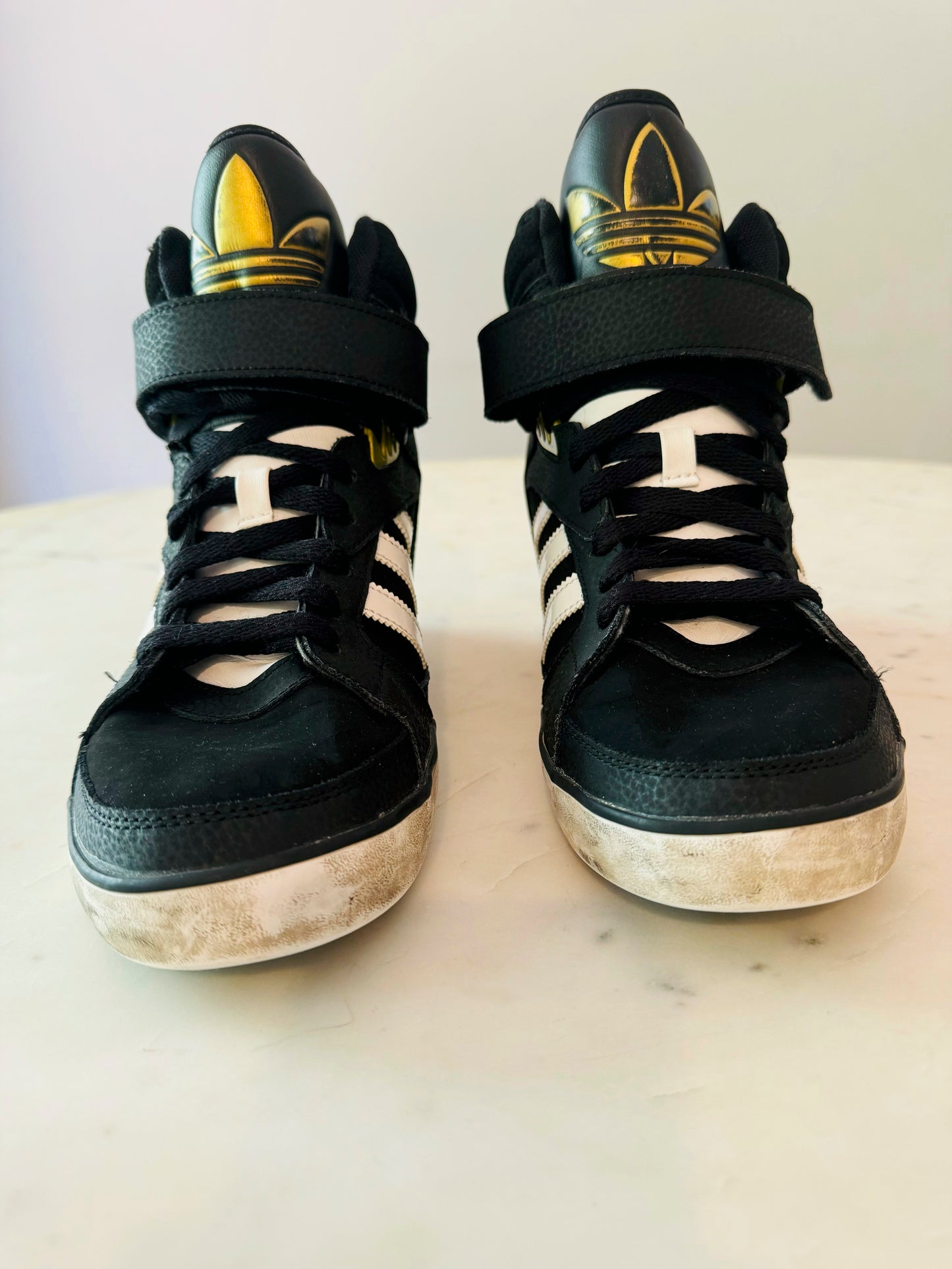 Adidas Amberlight Hidden Wedge High-Top Sneakers