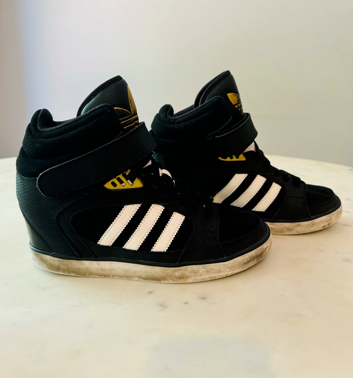 Adidas Amberlight Hidden Wedge High-Top Sneakers