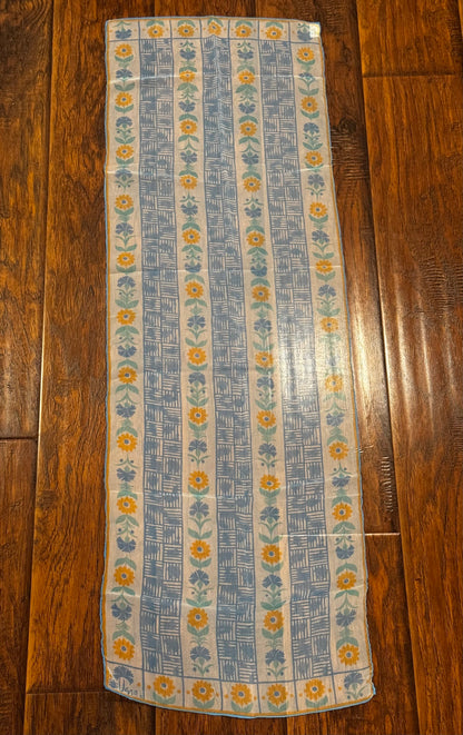 Vintage 1960s Vera Neumann Verasheer Scarf