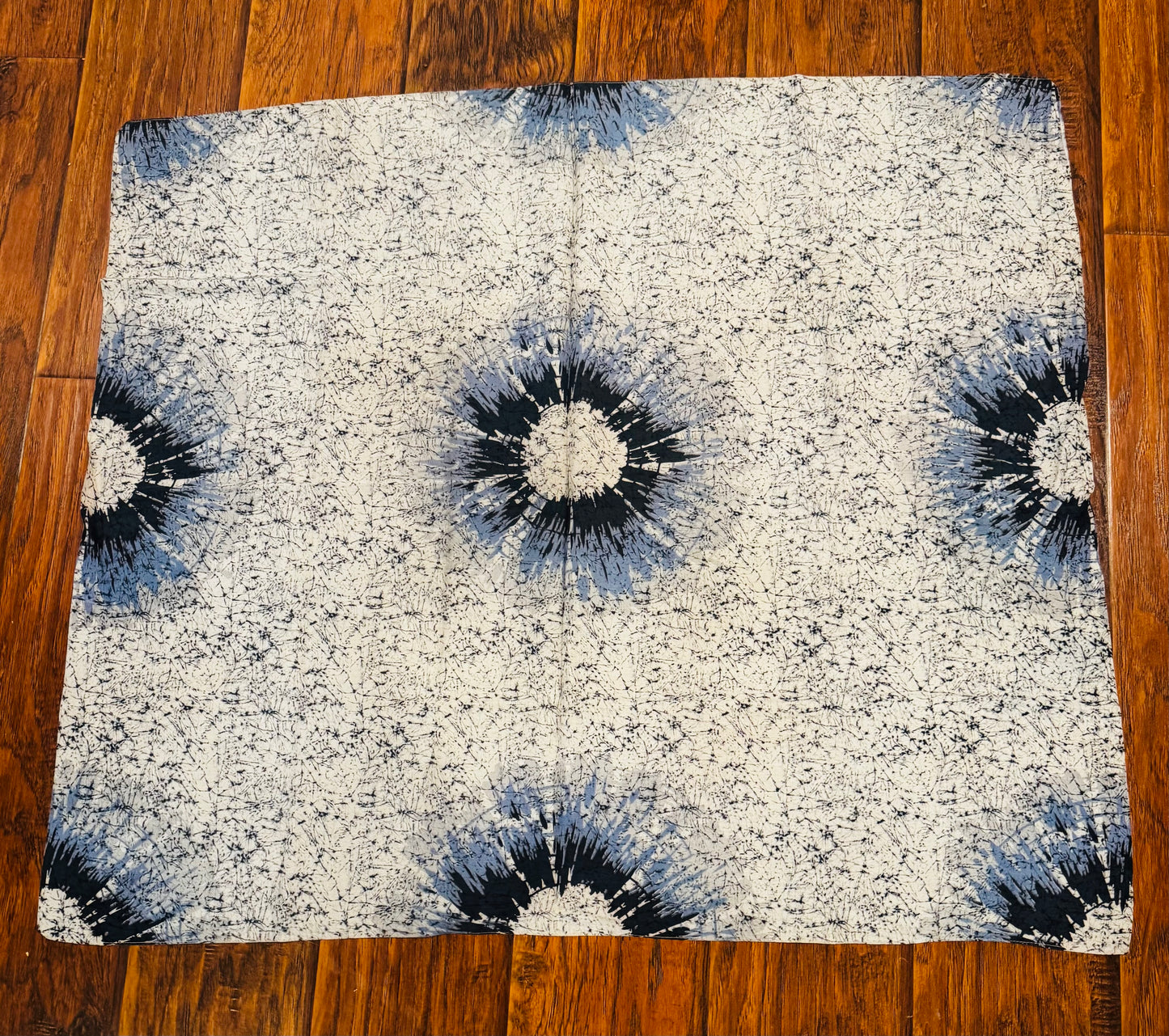 Vintage 1970s Abstract Print Scarf