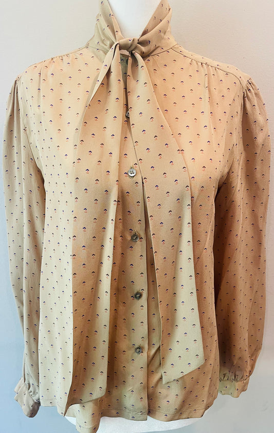 Vintage 1970's Christian Dior Blouse